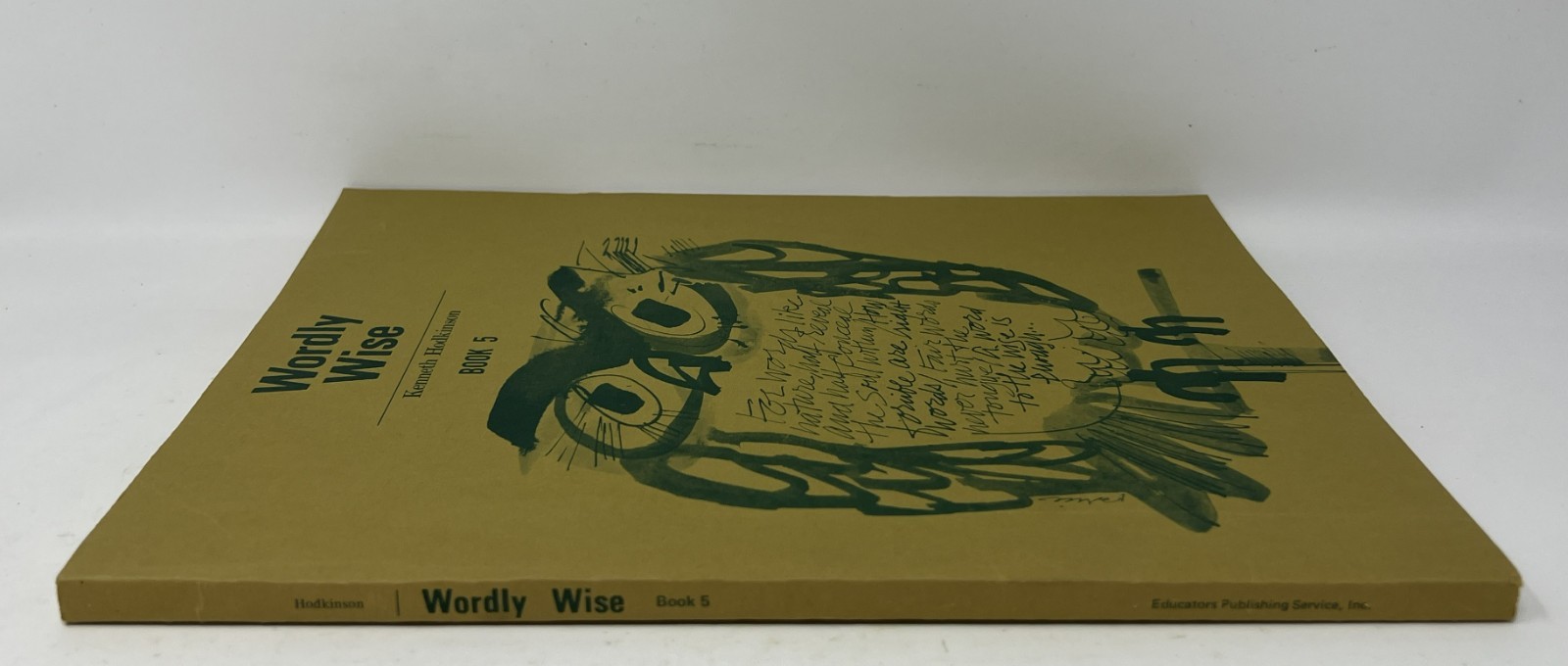 HOME SCHOOL: Wordly Wise: Book 5 by Kenneth Hodkinson – 1970 PB w/ Teacher’s Key