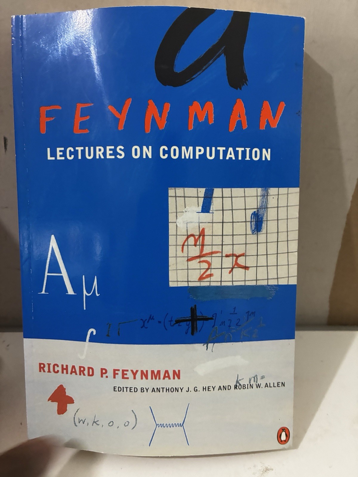 Feynman Lectures On Computation -Richard Feynman 1st Edit – Penguin B -Paperback