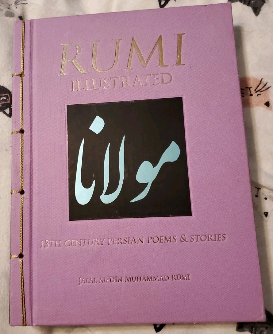 RUMI ILLUSTRATED by Jalal Al-Din Rumi (Chinese Bound Hardcover) *Brand New*