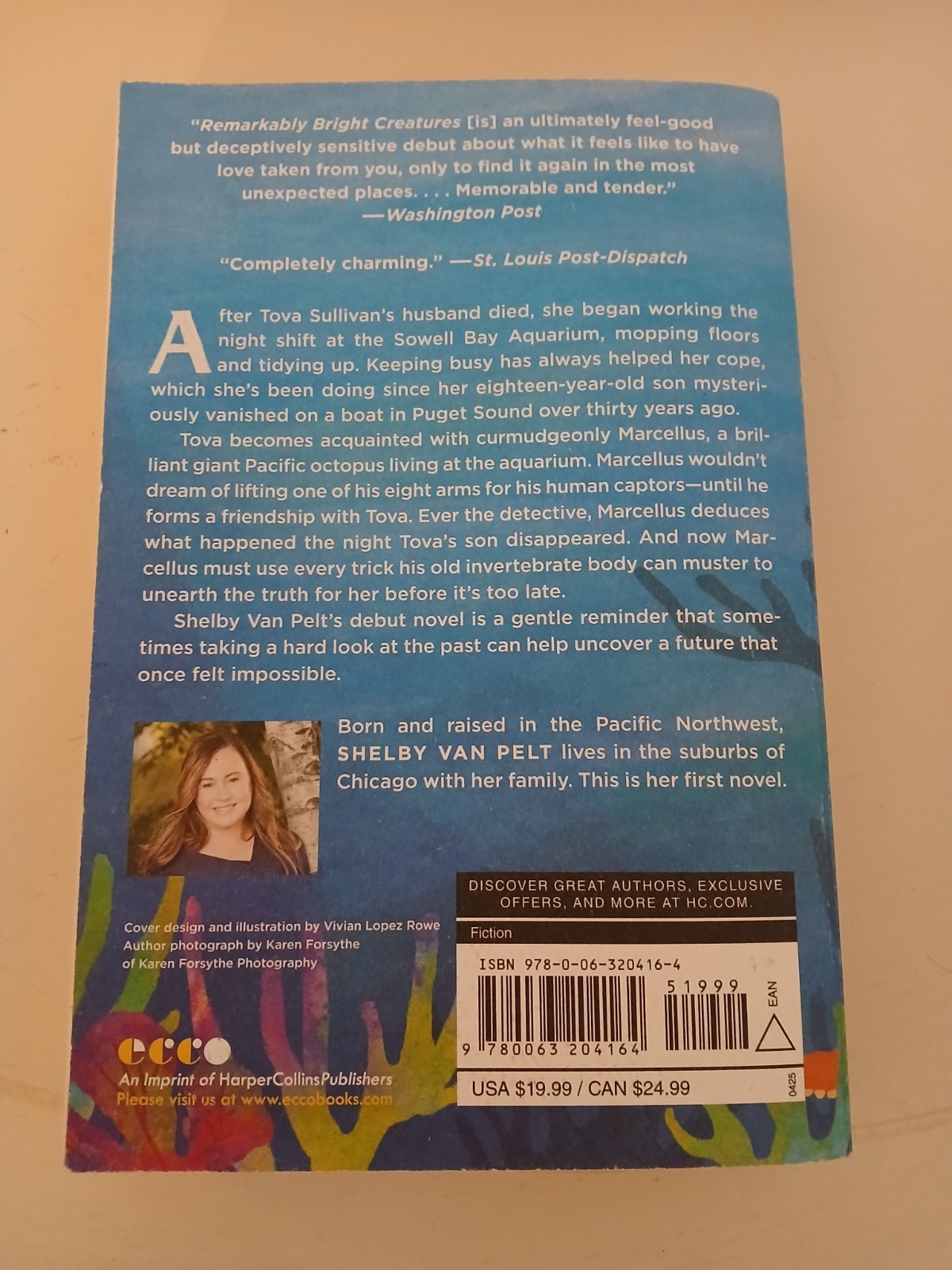 Remarkably Bright Creatures : A Novel by Shelby Van Pelt (2025, Trade Paperback)