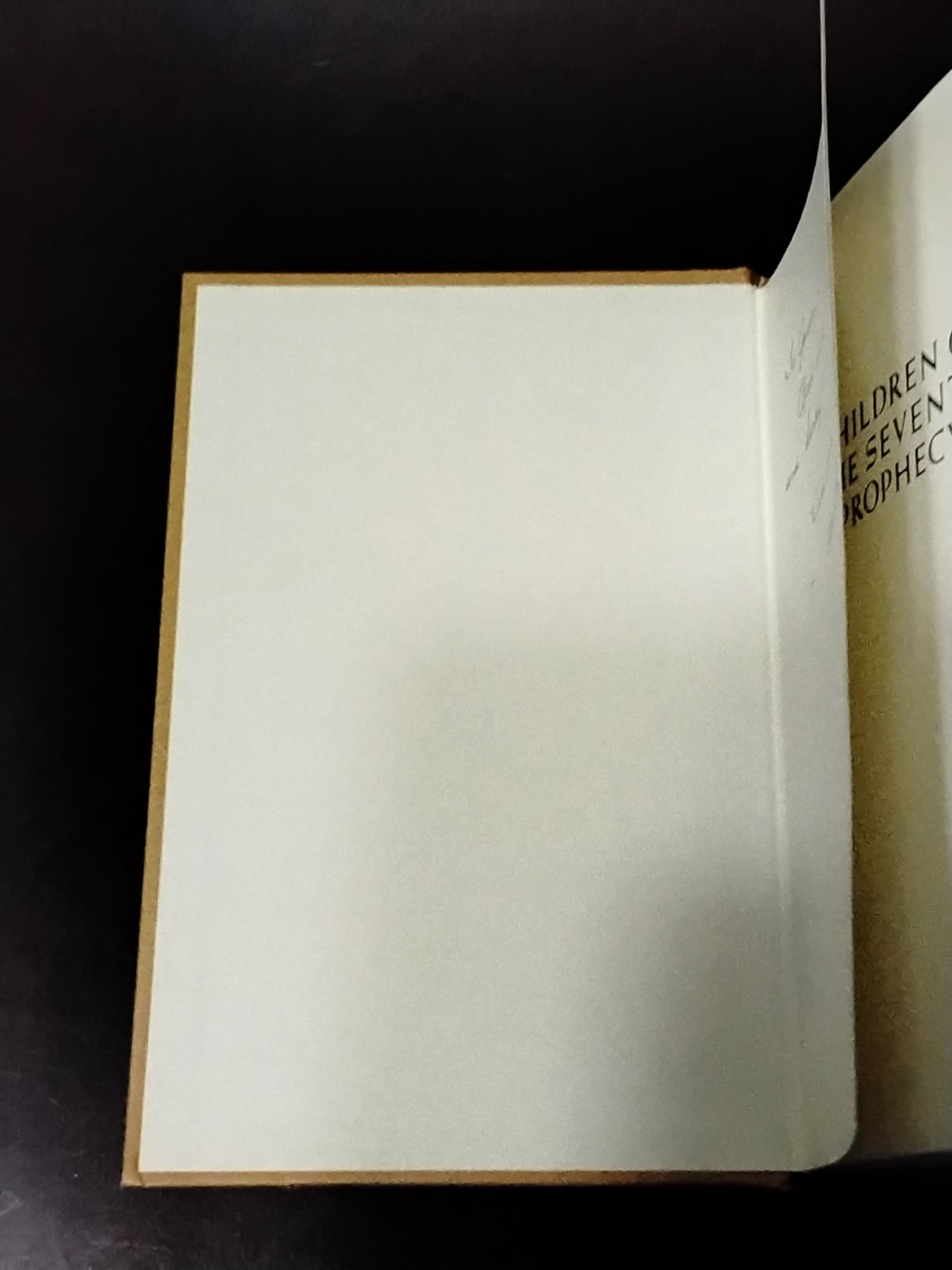 ​Amy Kateman Rubin Children of the Seventh Prophecy 1981 1st 1st VG HCDDJ Warne