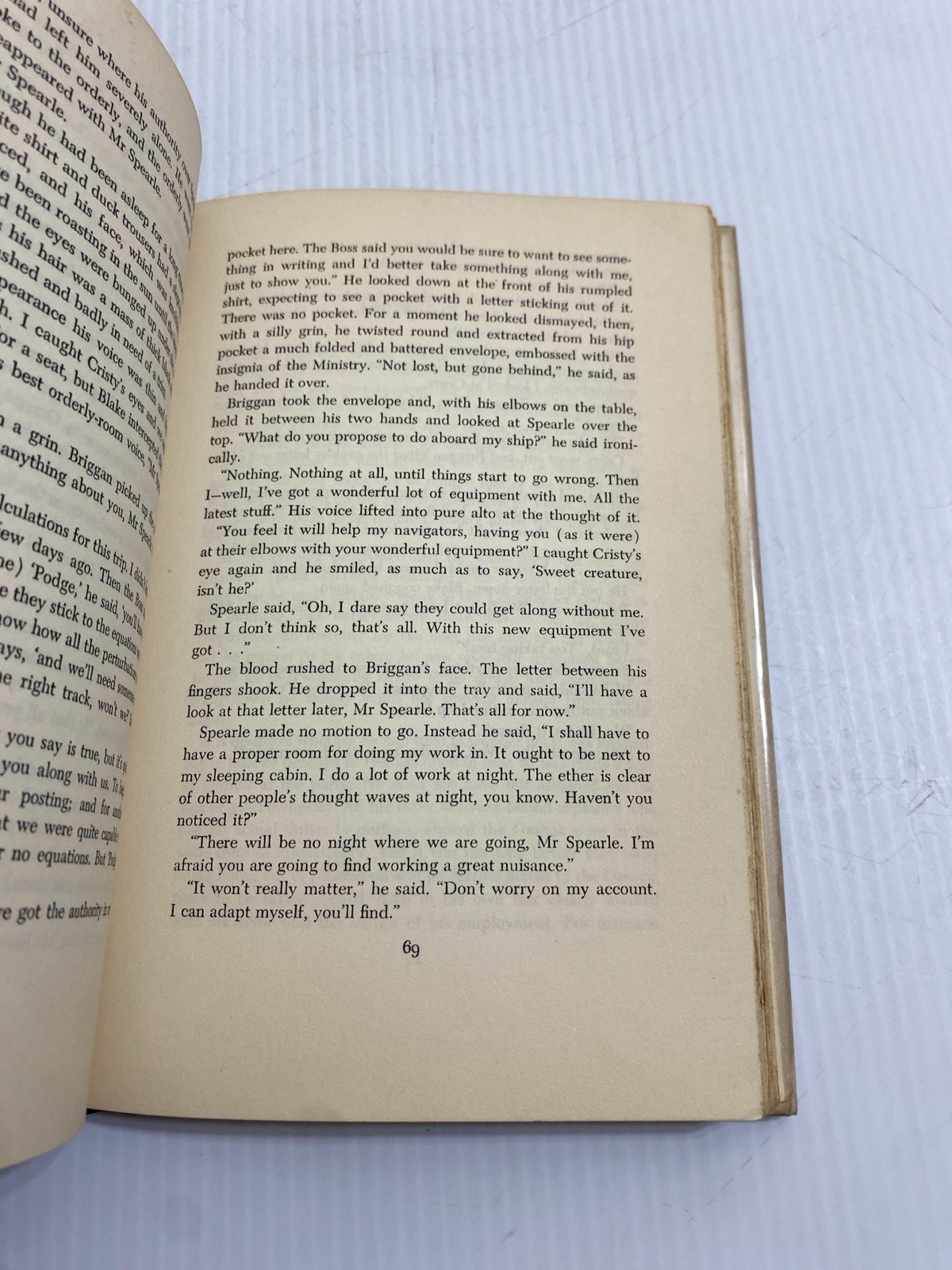 VTG 1957 JEFFERY LLOYD CASTLE VANGUARD TO VENUS HC BOOK
