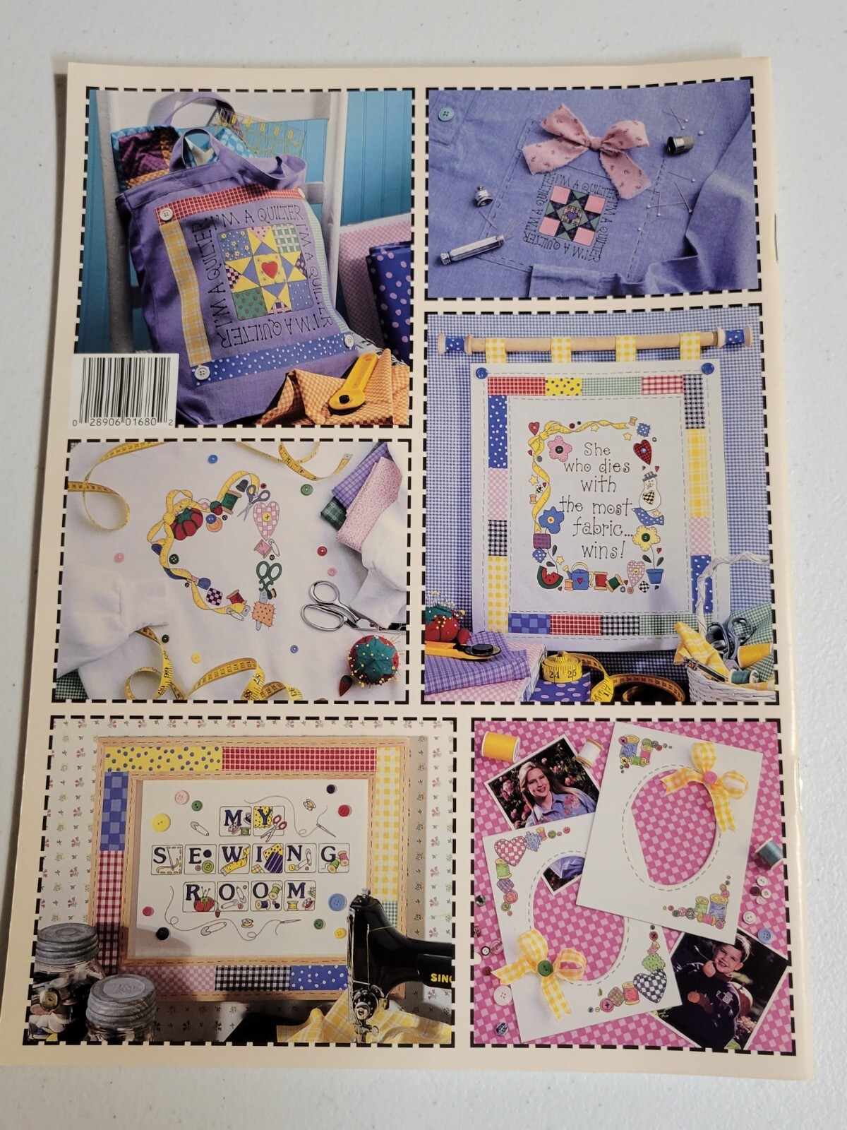 Leisure Arts Iron-On Transfers Leaflets – Santa, Hobby and Baby, 1996