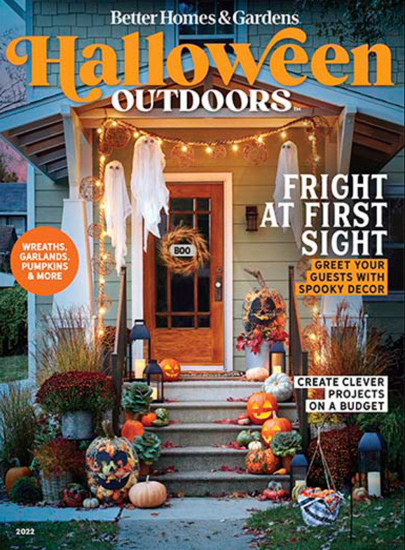 BETTER HOMES & GARDENS MAGAZINE | 2022 | HALLOWEEN OUTDOORS