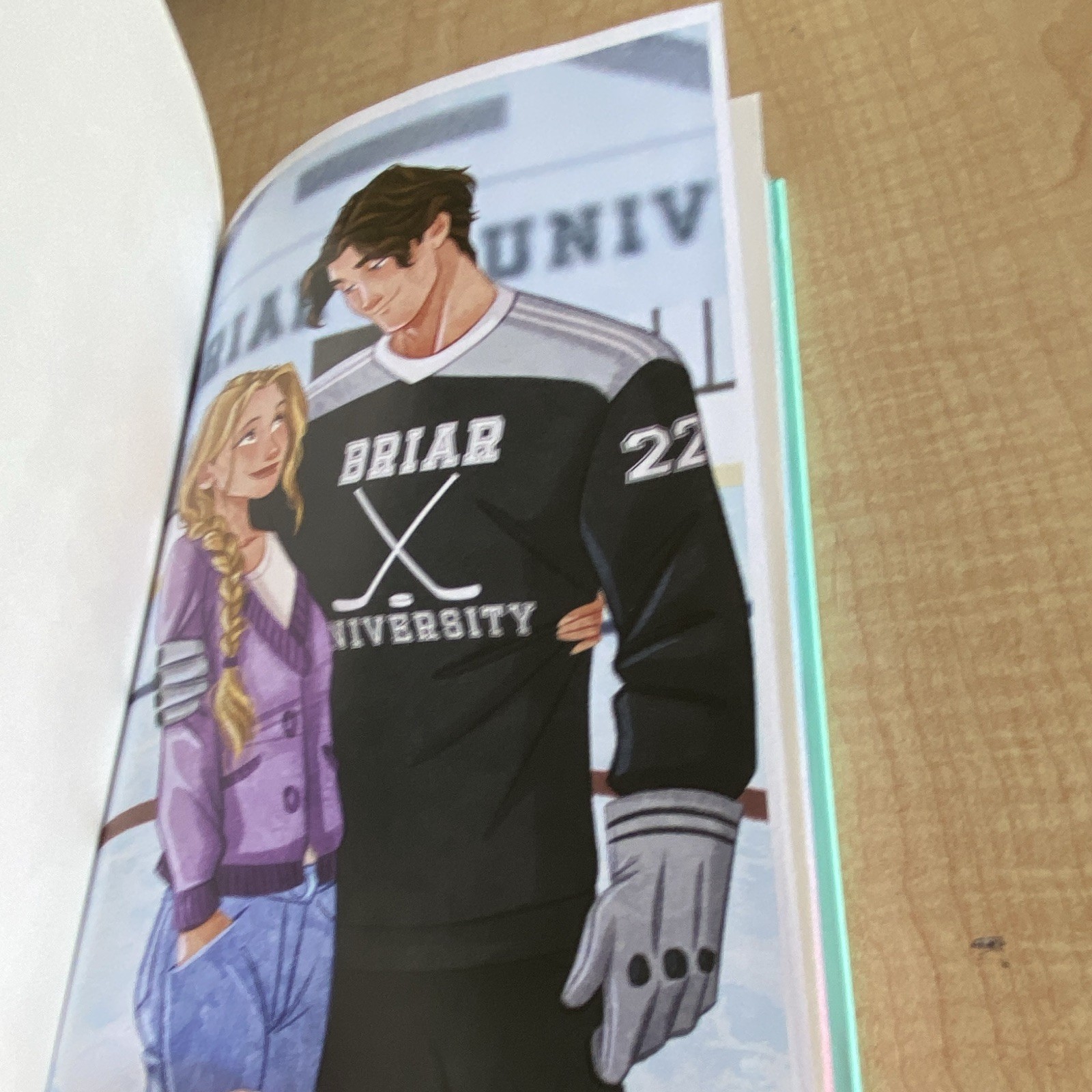 The Mistake (Off-Campus) by Elle Kennedy, Bloom Books, YA Romance Novel, HC