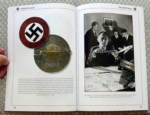 N.S.D.A.P. Enamel Book Free Shipping