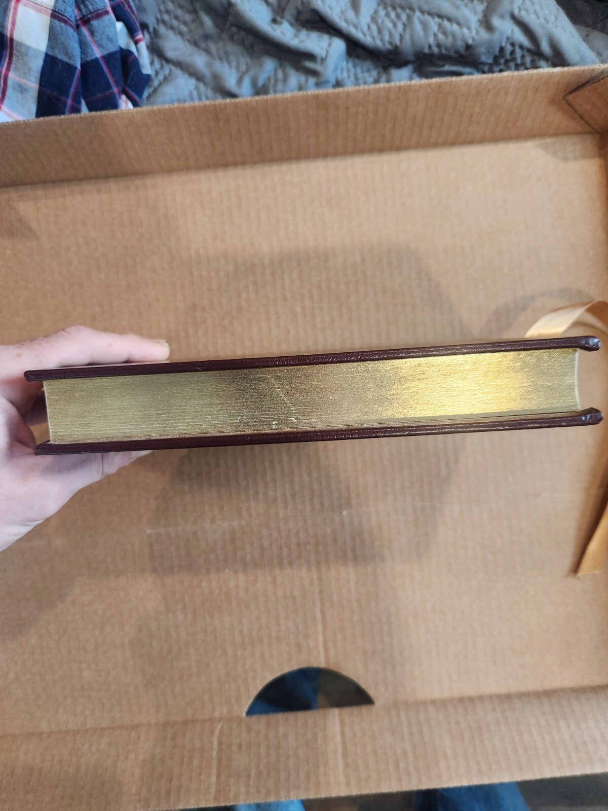 An Hour Before Daylight by Jimmy Carter Hardcover Leather-bound collectors