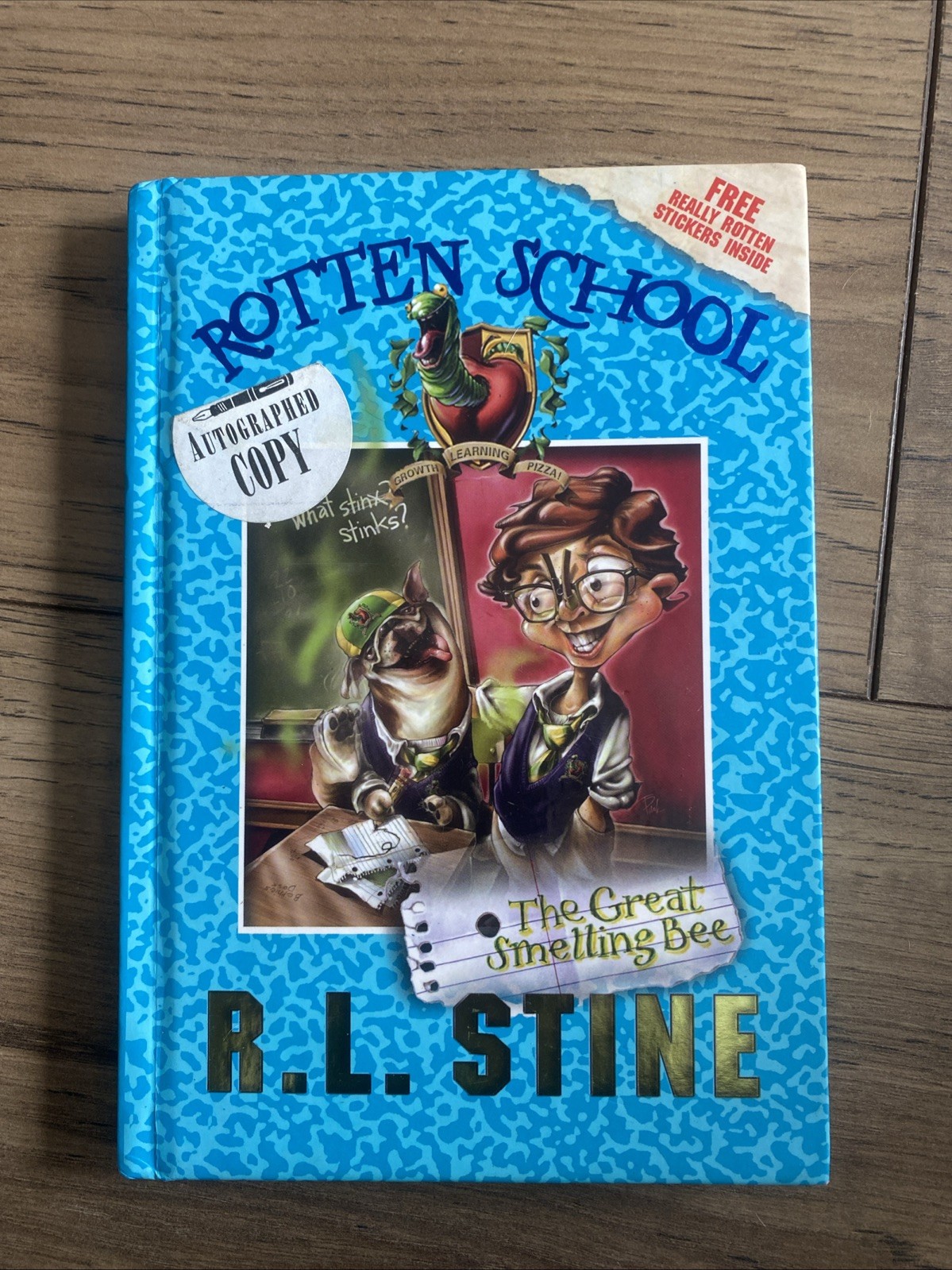 The Great Smelling Bee (Rotten School 2) – Hardcover Signed By Stine, Rl – GOOD