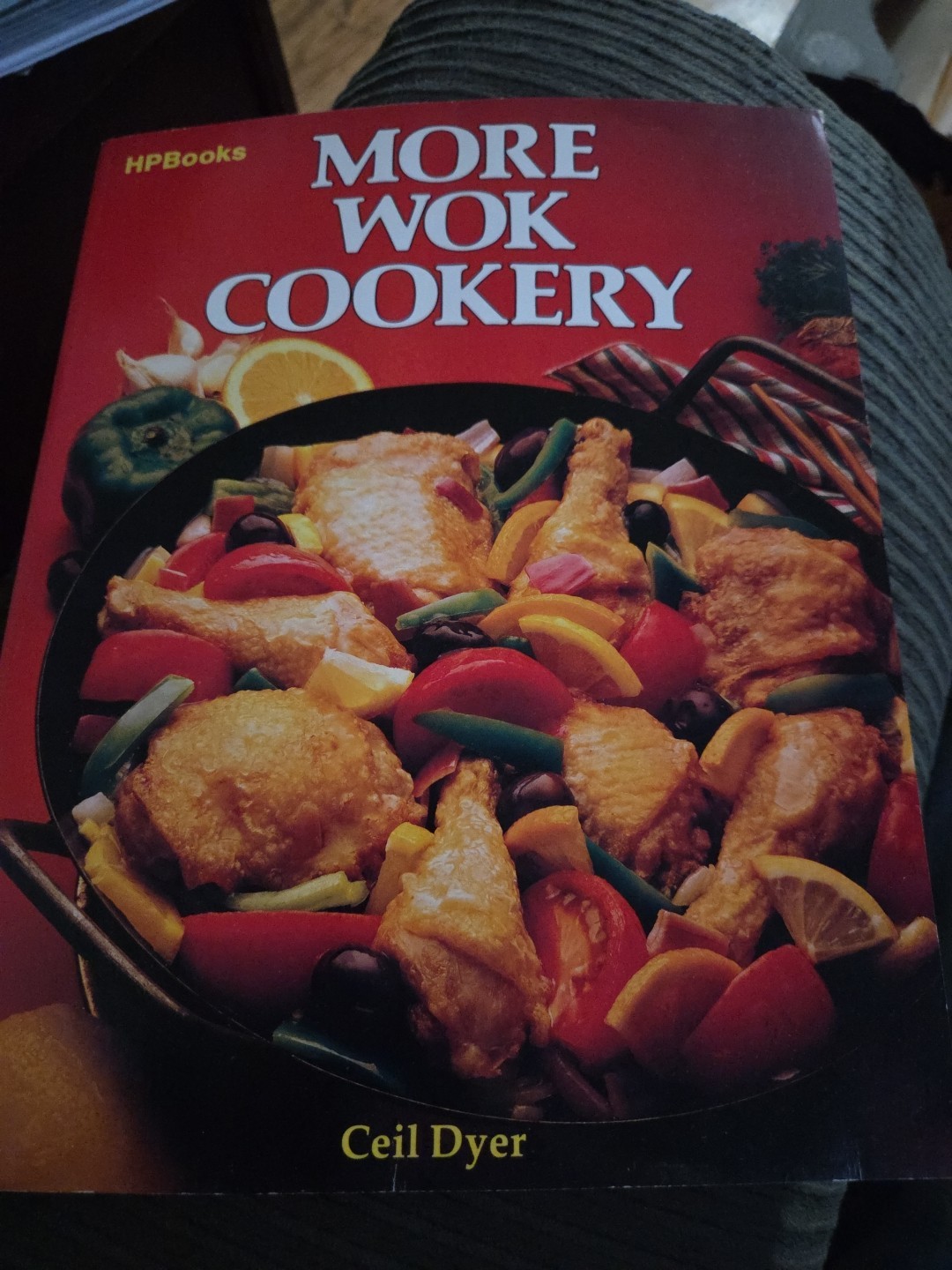 More Wok Cookery 1982 Softback Ceil Dyer – Like New