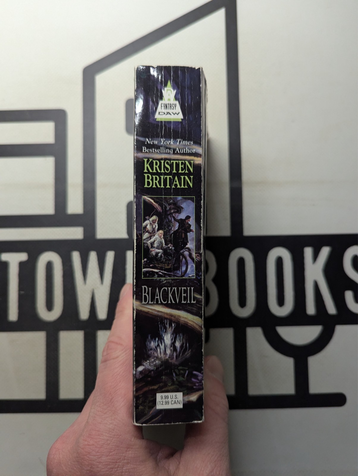 Blackveil by Kristen Britain 2013 Book Four of Green Rider Fantasy Adventure
