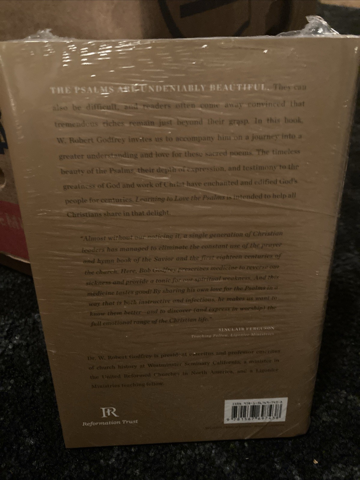 LEARNING TO LOVE THE PSALMS By W. Robert Godfrey – Hardcover New