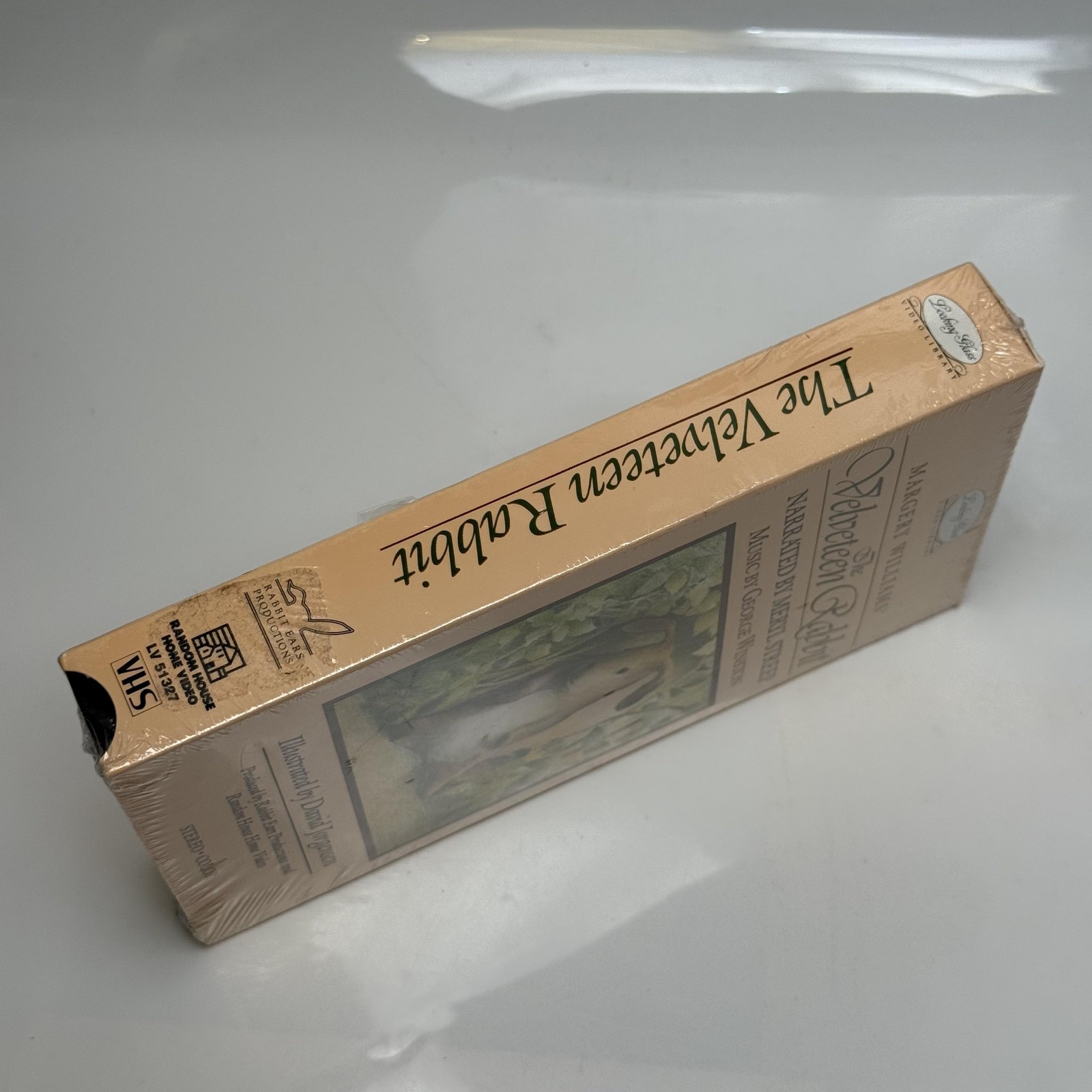 Vintage Velveteen Rabbit VHS Sealed Narrated by Meryl Streep 1985 Kids Classic