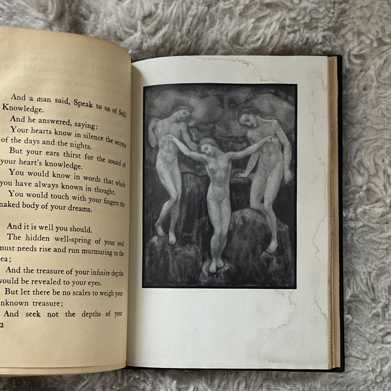 Alfred A. Knopf The Prophet by Kahlil Gibran Hardcover Illustrated