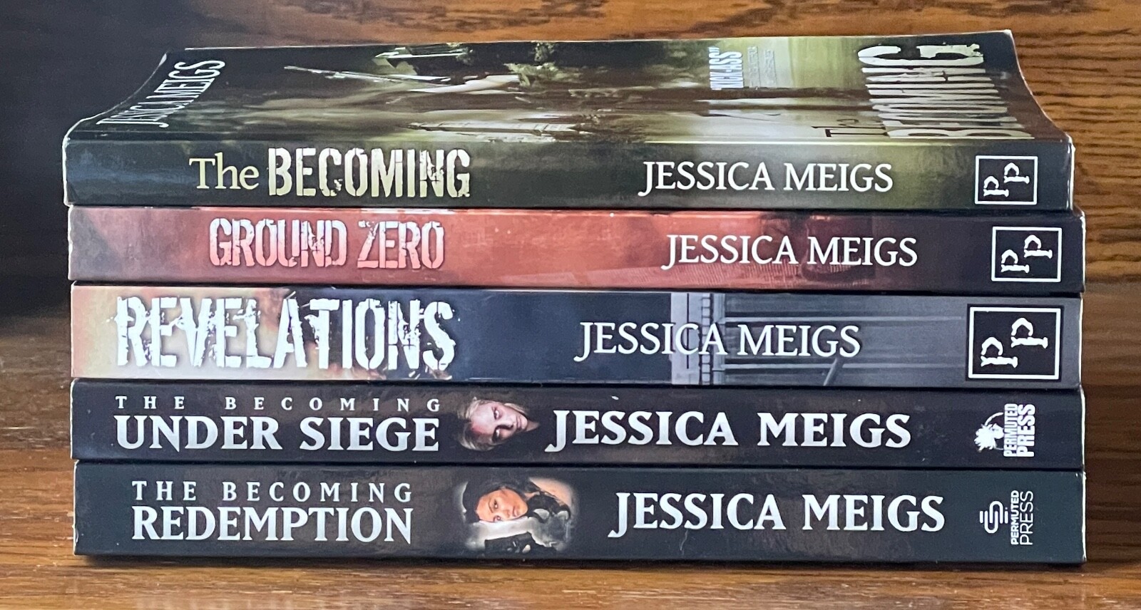 Becoming Series Meigs Books 1 2 3 4 5 FULL SET Zero Revelations Siege Redemption