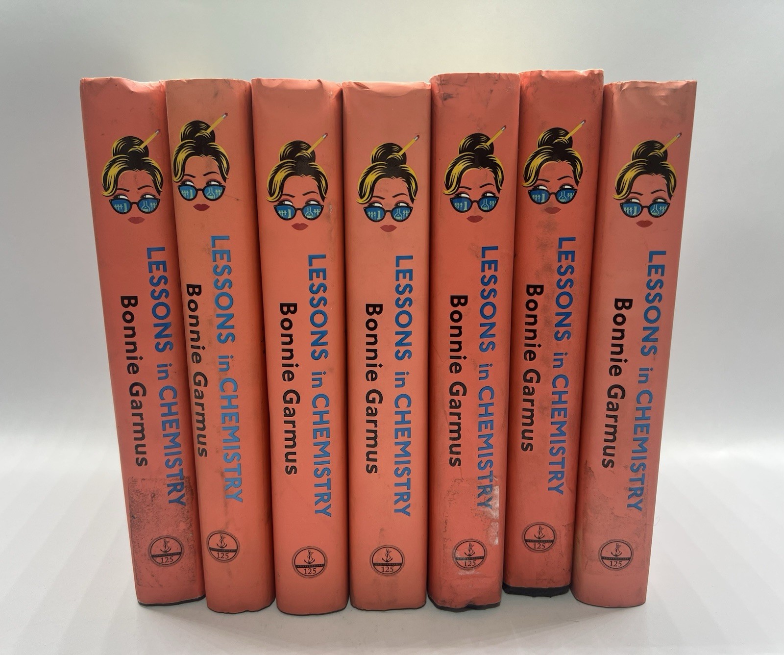 Guided Reading Lot of 8 Lessons in Chemistry by Bonnie Garmus HC Class Set 2022