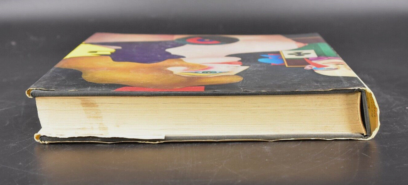 VTG Richard Lindner Art Book Hardcover 56 Color Plates Hilton Kramer 1st Ed