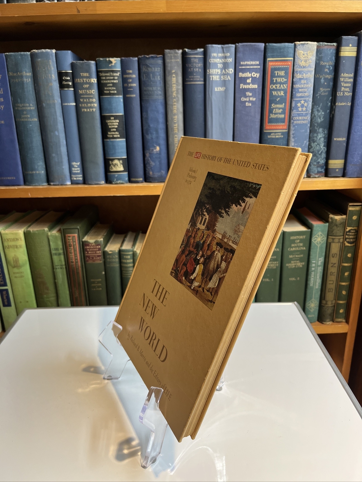 The New World (Richard B Morris, Time Life Vol 1 1963 Hardcover) °