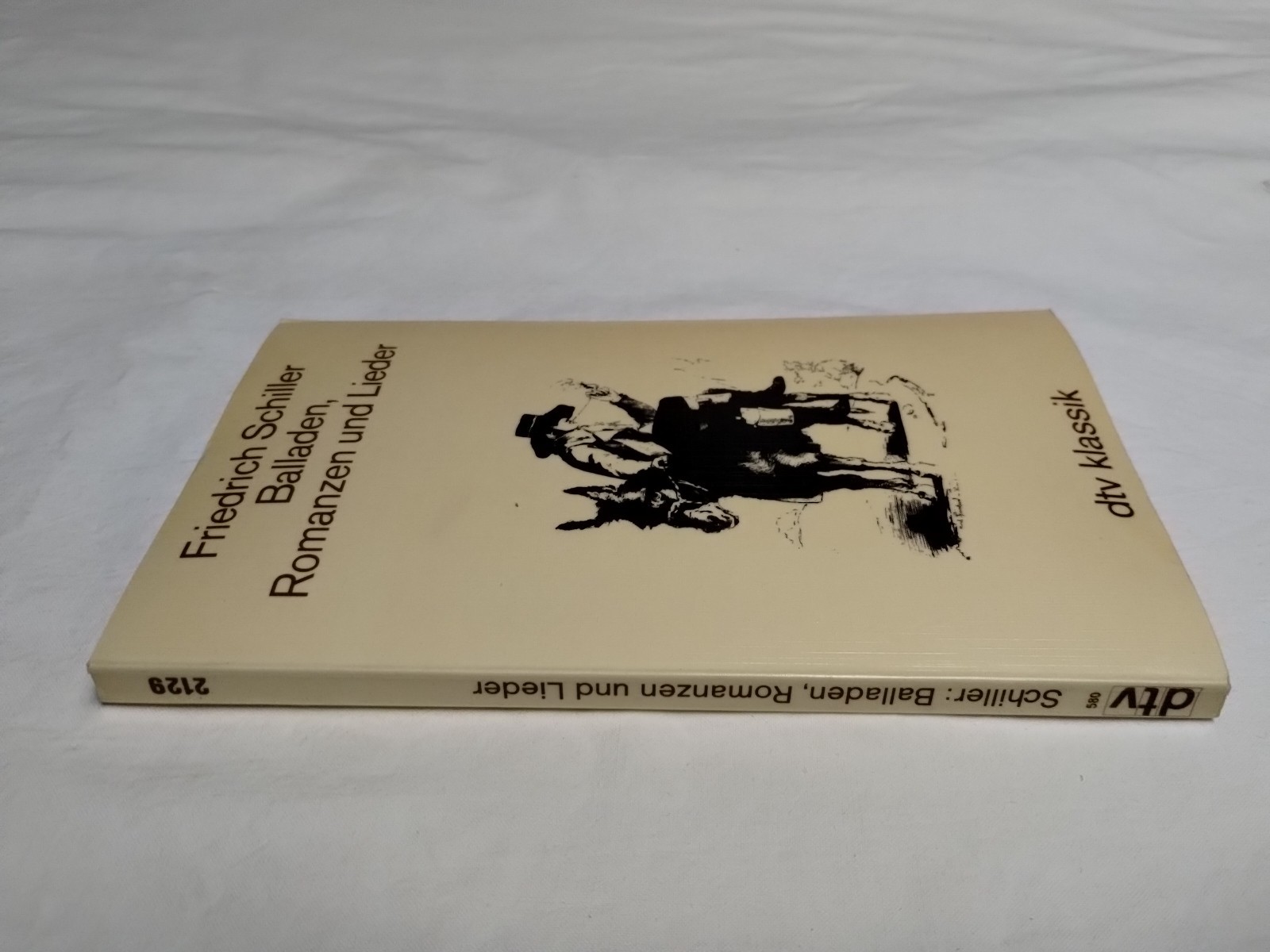Balladen, Romanzen Und Lieder by Friedrich Schiller 1984 Vintage German 80’s PB