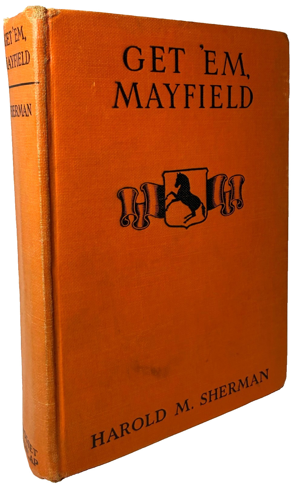 Get ‚Em, Mayfield, Harold M Sherman 1927 D. Appleton 1st edition – Basketball