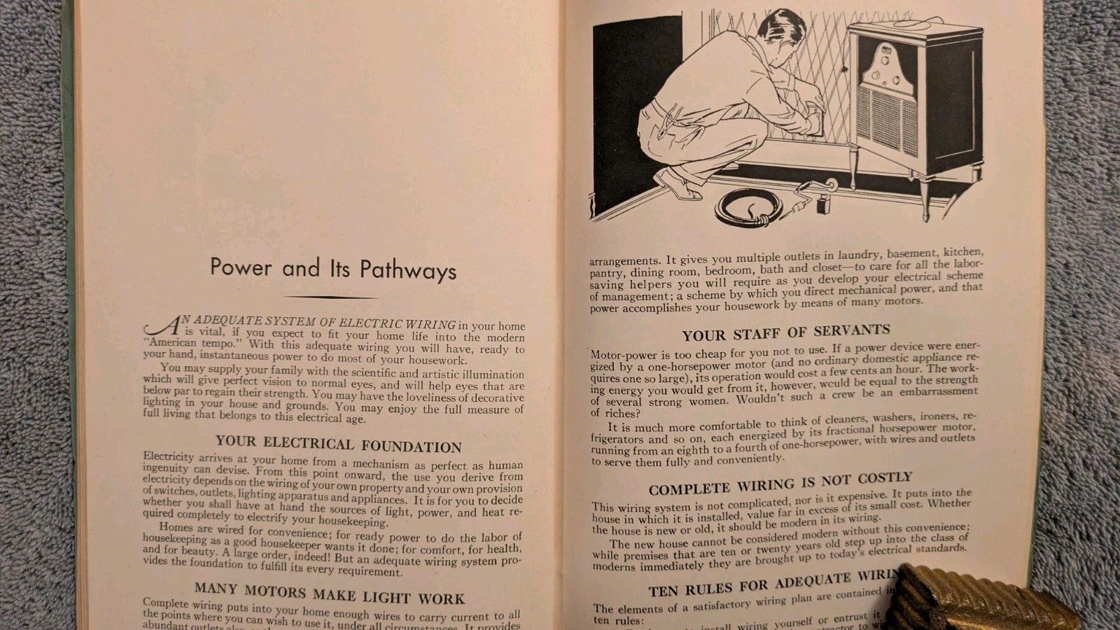 THE ART OF LIVING ELECTRICALLY: Handbook for the Modern Homemaker, 154 Recipes