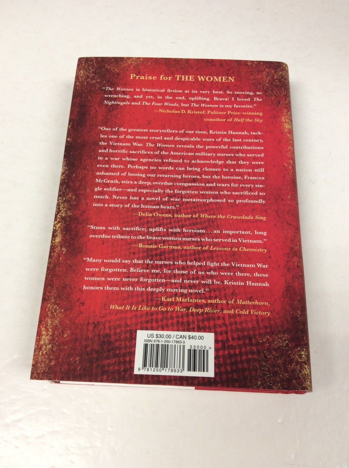 THE WOMEN Kristen Hannah (Signed) HC 2024 St. Martin’s Press