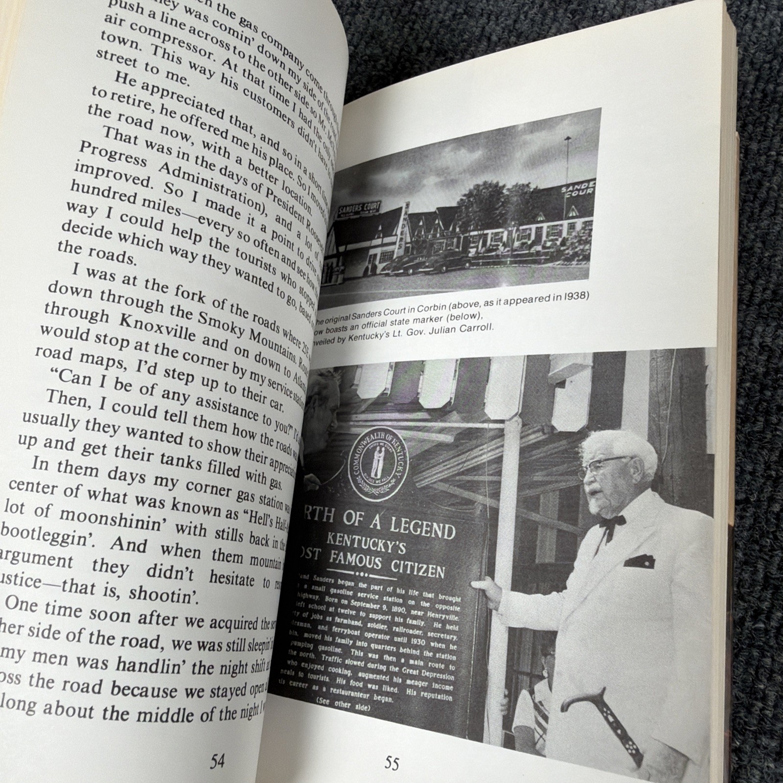 Life As I Have Known It Has Been Finger Lickin‘ Good by Col Harland Sanders 1974