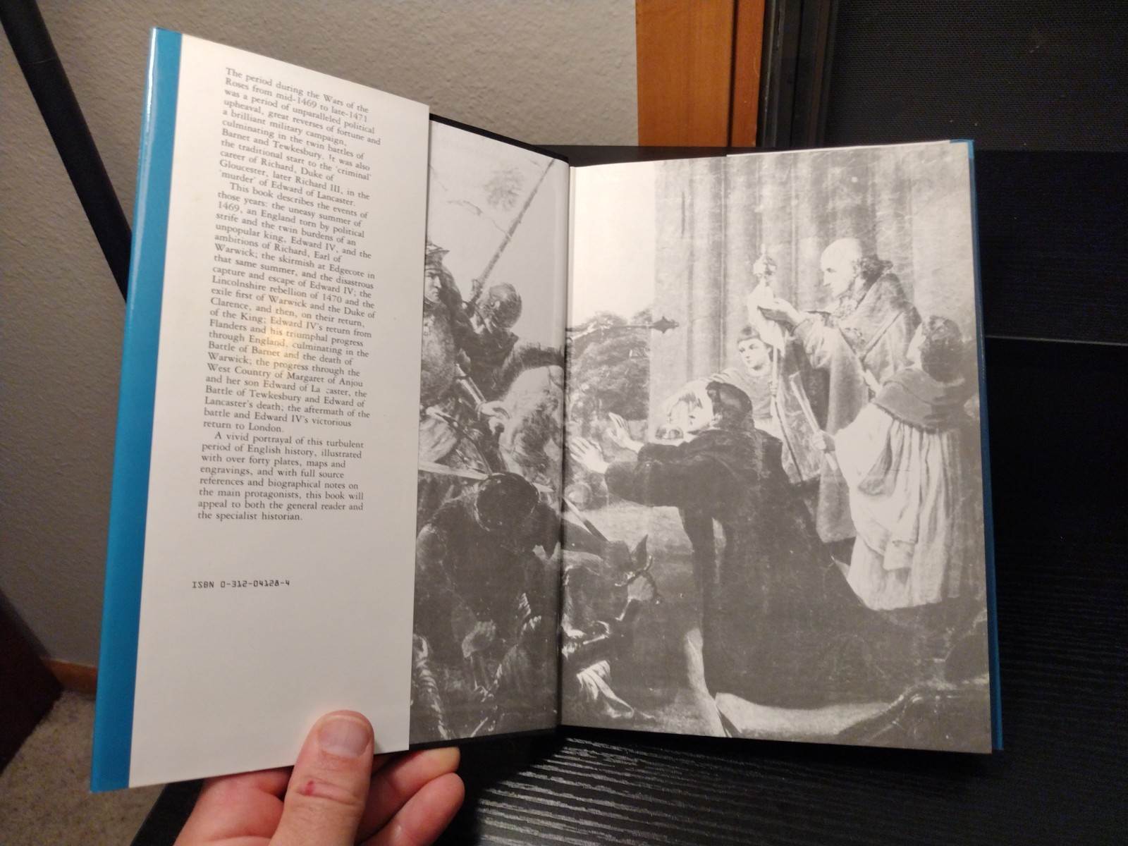 The Battles of Barnet & Tewkesbury P.W. Hammond 1990 St. Martin’s Press HB w/DJ