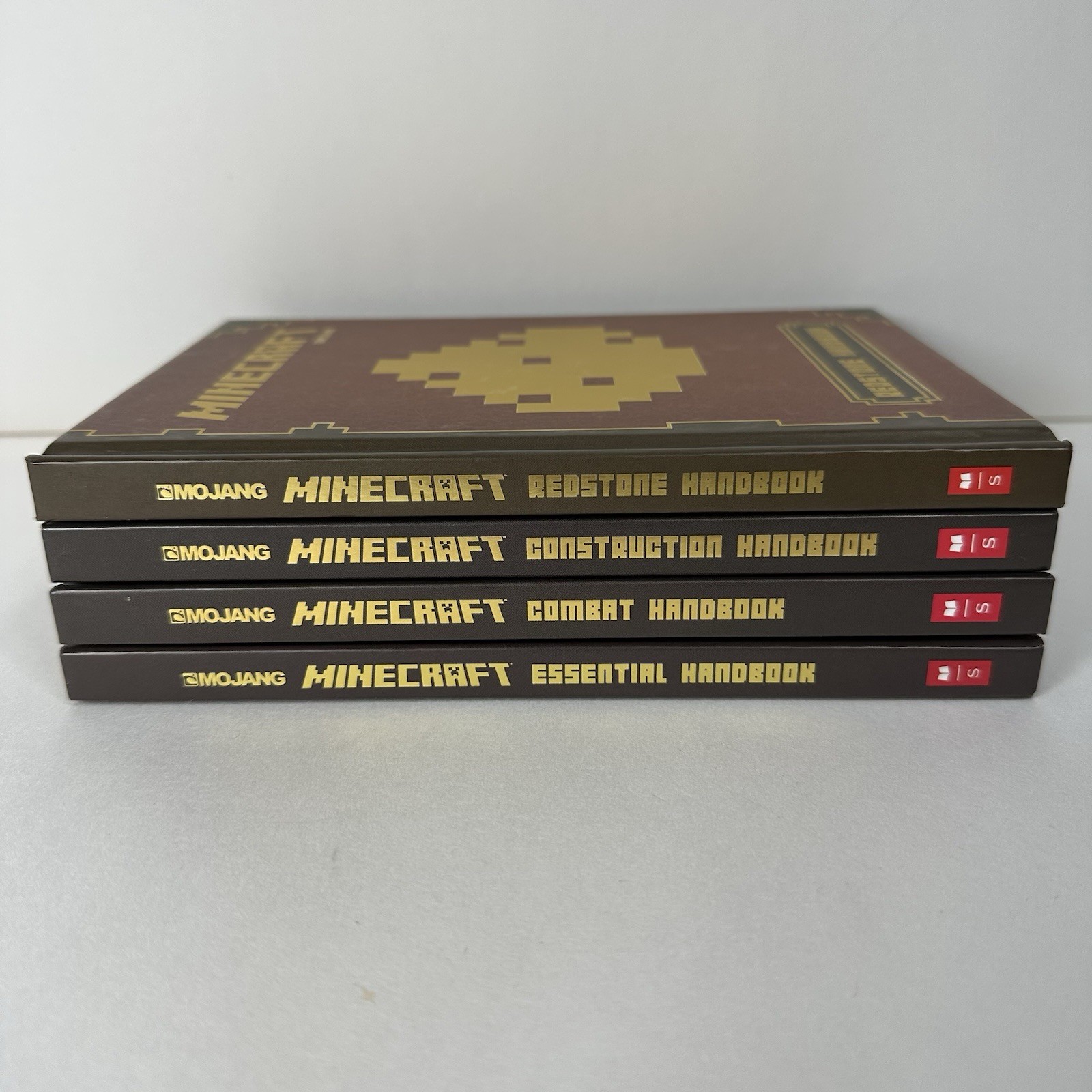 Minecraft: The Complete Handbook Collection 4 Book Set by Mojang, Book Lot, Good