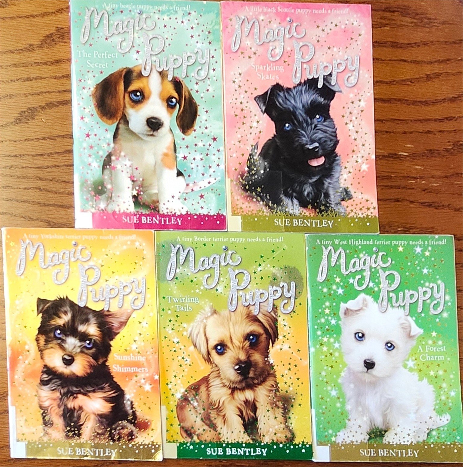 Lot of 12 Sue Bentley „Magic“ Series Books: Kitten, Puppy, Ponies – Paperbacks