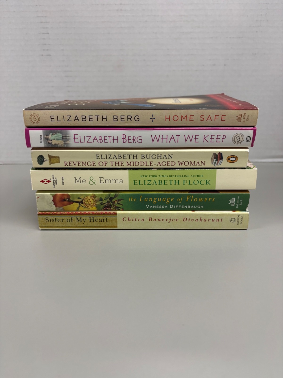Contemporary Fiction Lot of 6 Trade Paperbacks (See Photos for Titles)