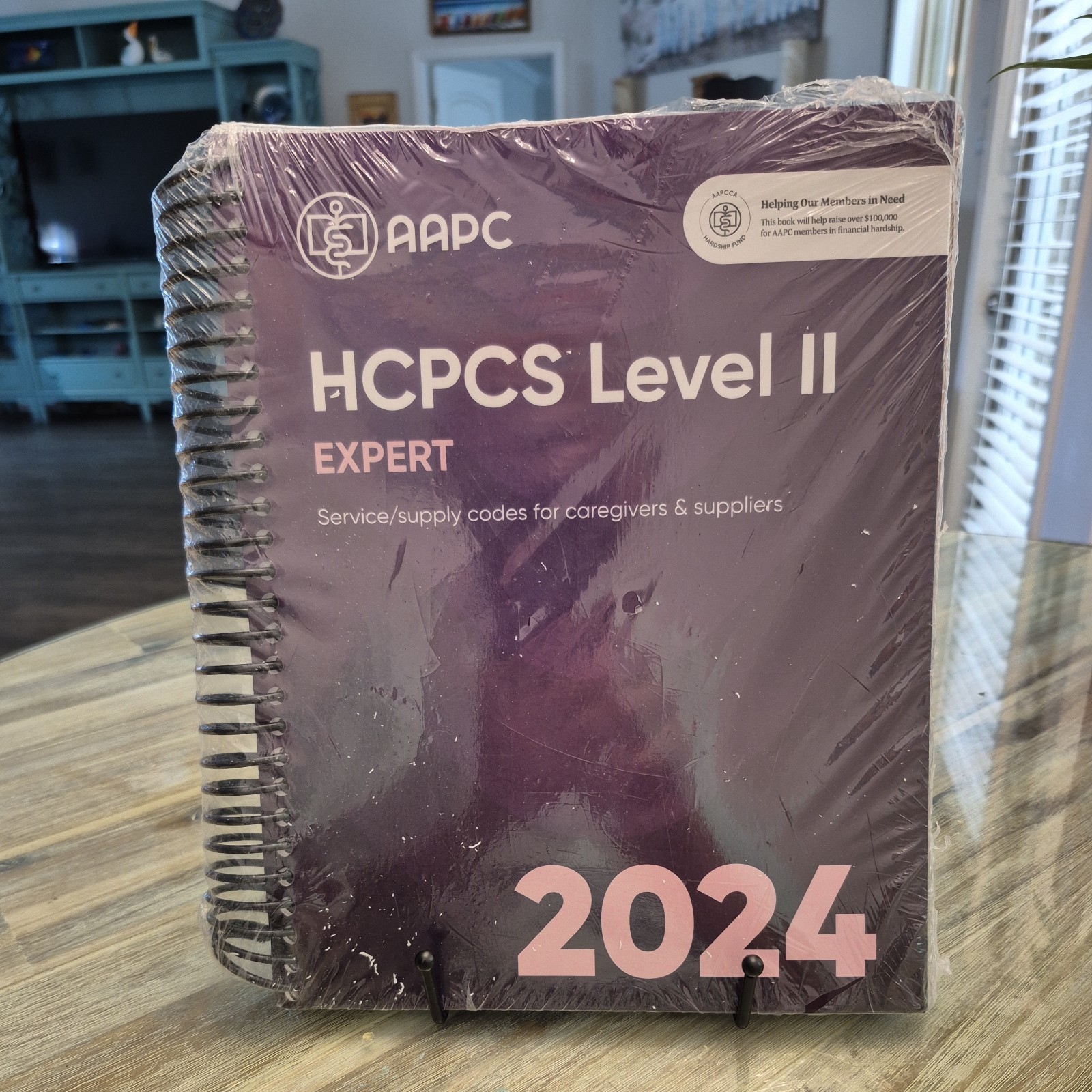 HCPCS Level II Expert 2024- Spiral-bound, by AAPC – NEW IN WRAPPER