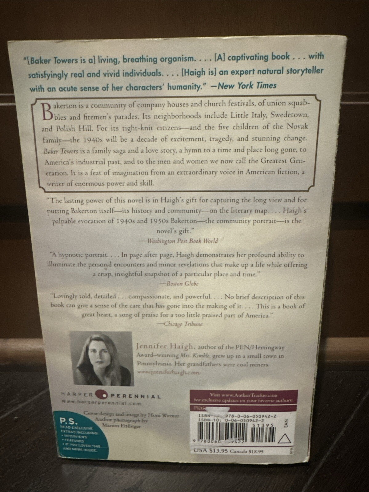 P. S. Ser.: Baker Towers : A Novel by Jennifer Haigh (2005, Trade Paperback)