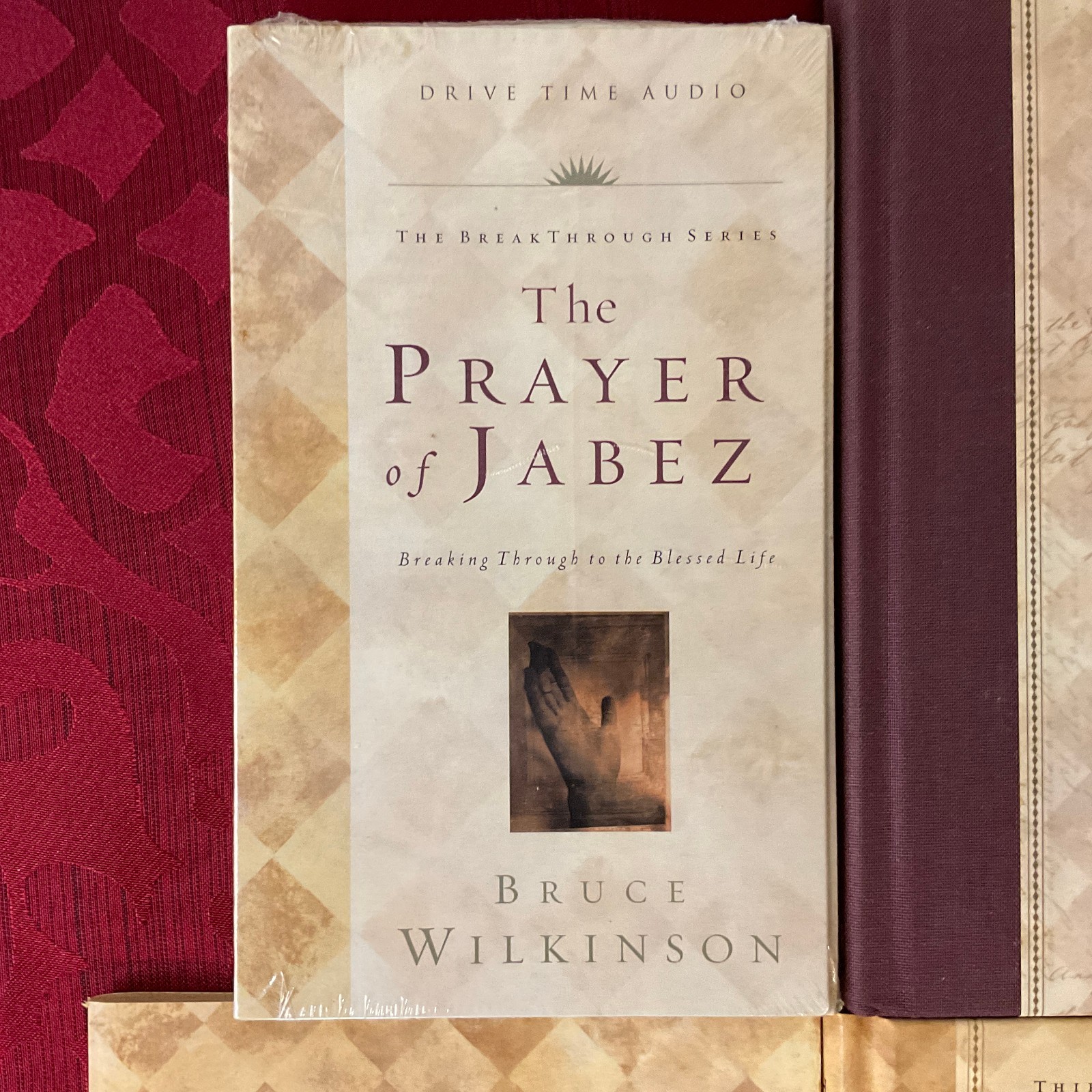 PRAYER OF JABEZ BOOK LOT}CASSETTE+JOURNAL+BIBLE STUDY+DEVOTIONAL*BRUCE WILKINSON