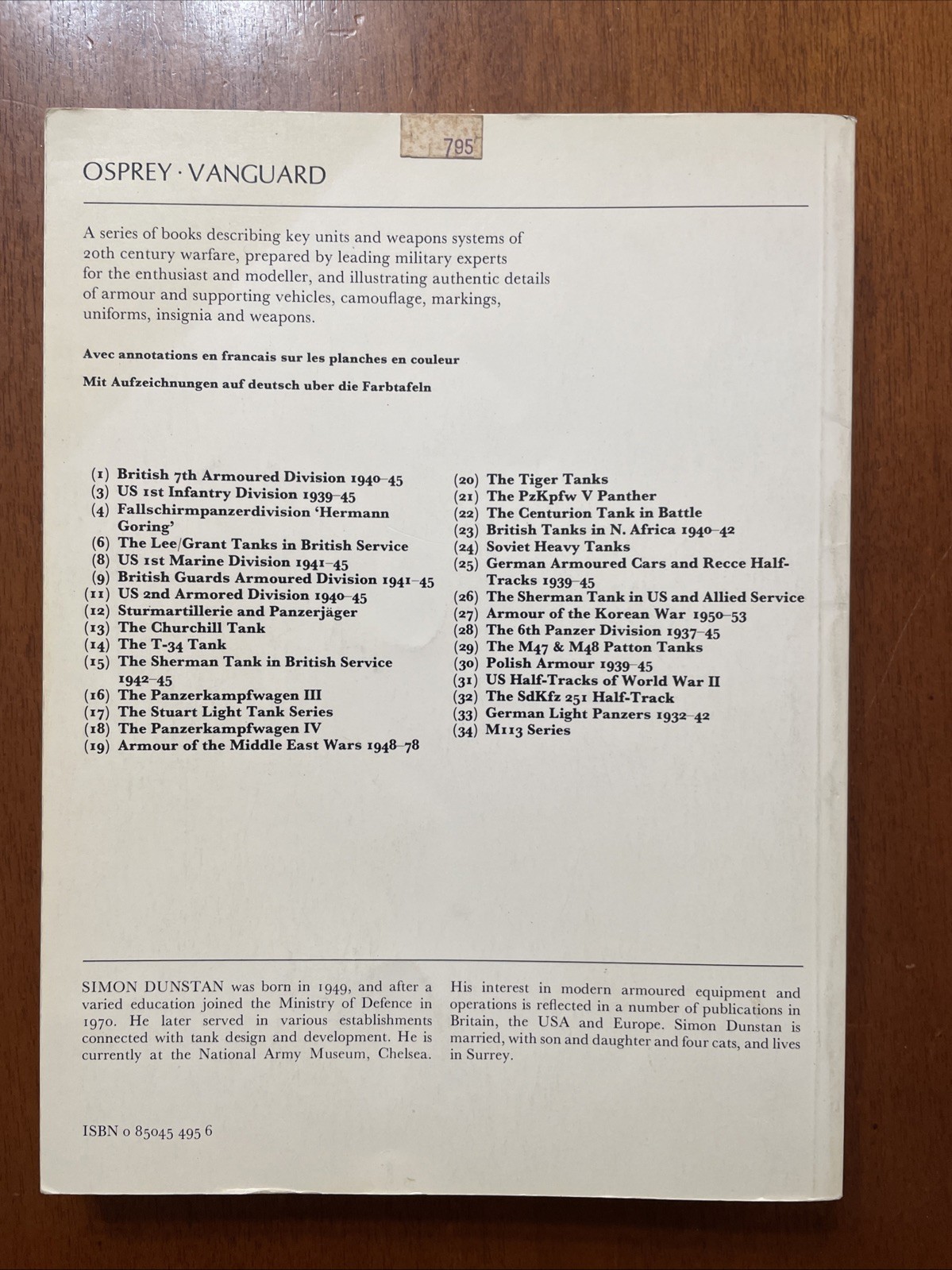M113 Series – Osprey Vanguard No. 34, 48 Pages, 1983