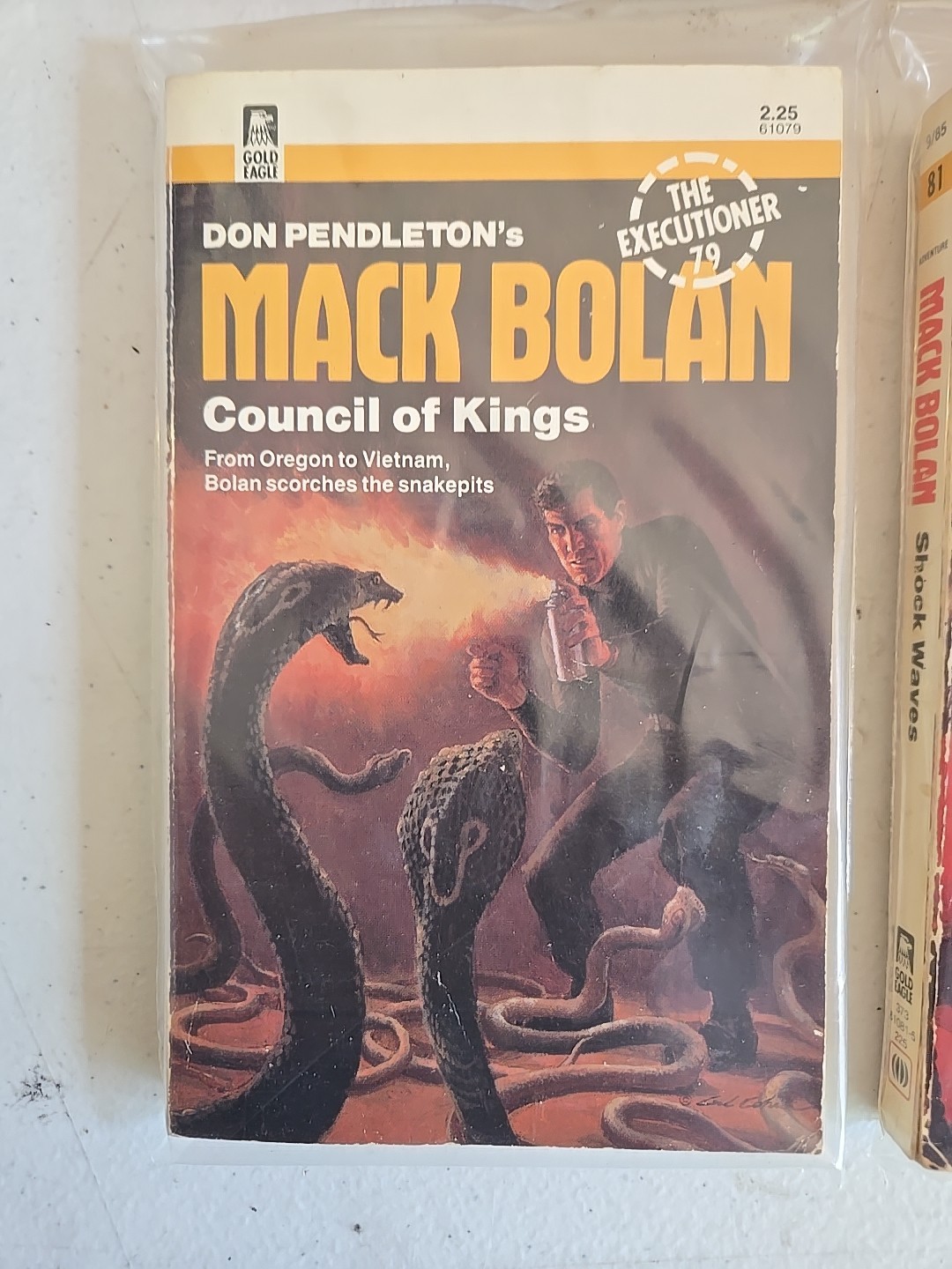 Don Pendletons Mack Bolan Paperback Lot Of 12