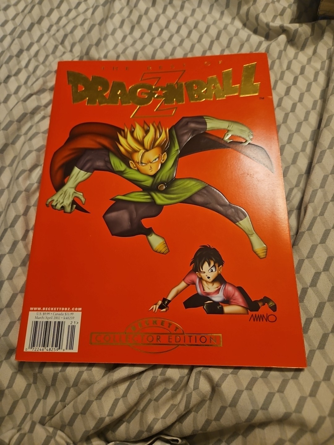2002 DRAGON BALL Z, THE BEST OF DBZBECKETT, COLLECTOR EDITION, 104 PAGES 2poster