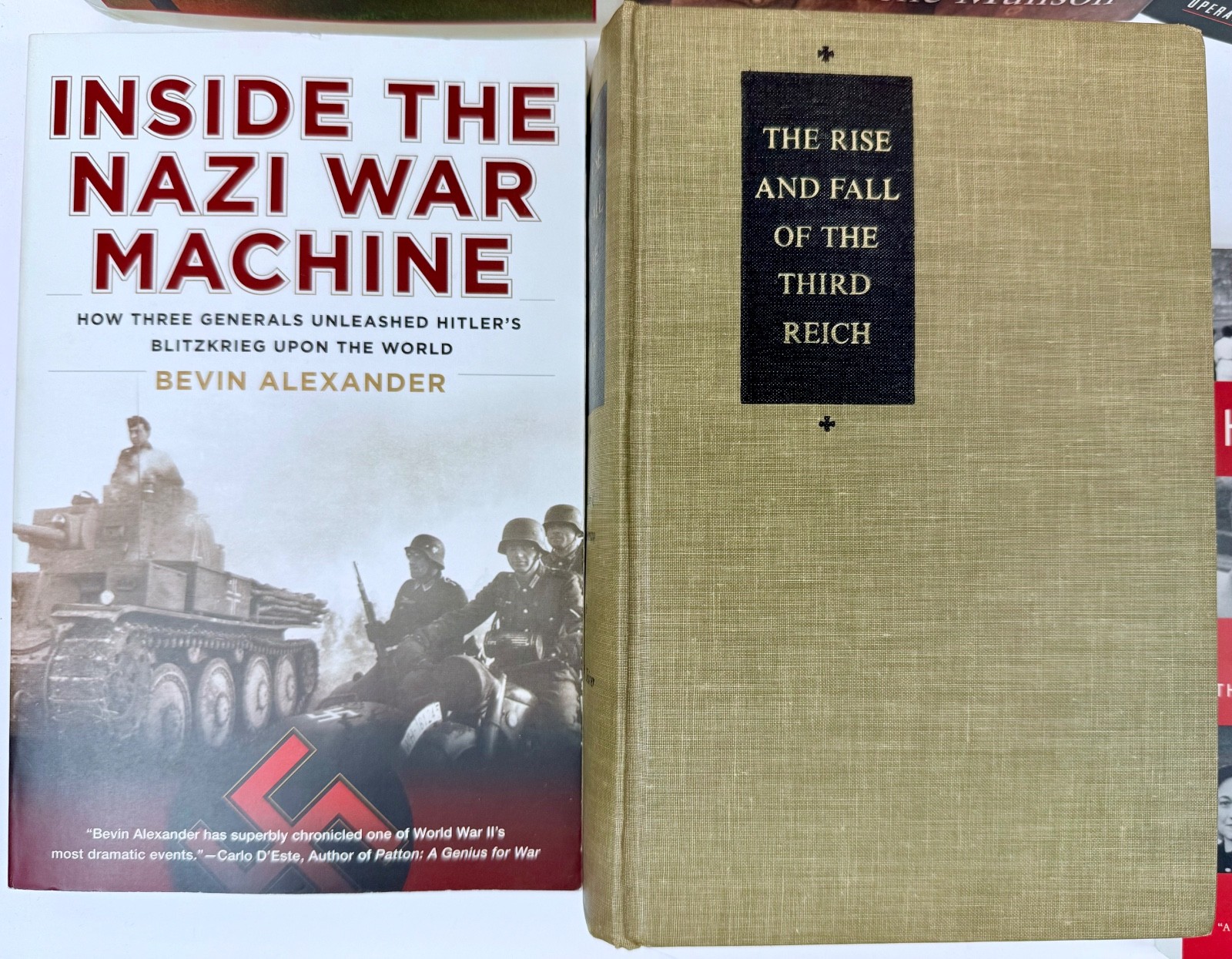 Nazi Germany Book Lot Adolf Hitler’s Girl Prisoners Castle Death of Third Reich