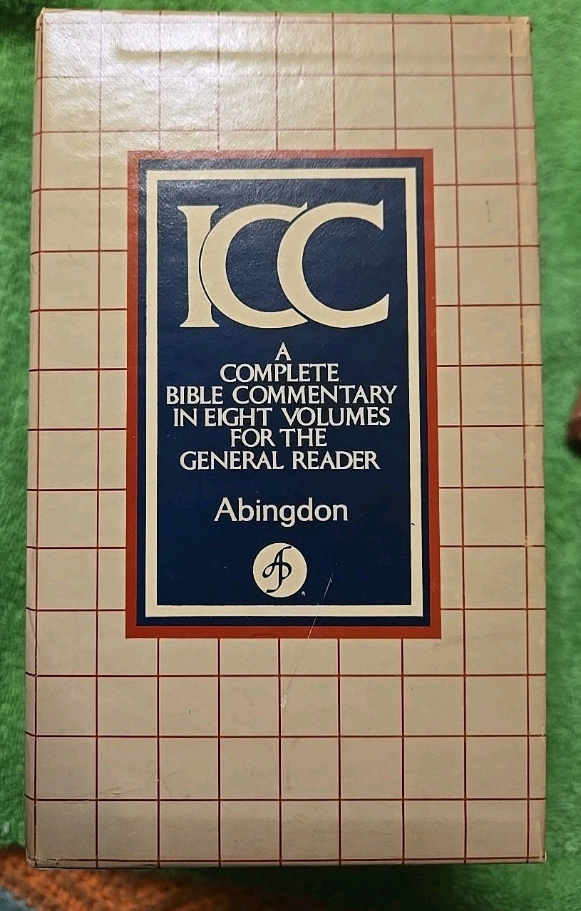 Abingdon ICC COMPLETE BIBLE COMMENTARY General Reader 8 Volume Boxed Set 1983
