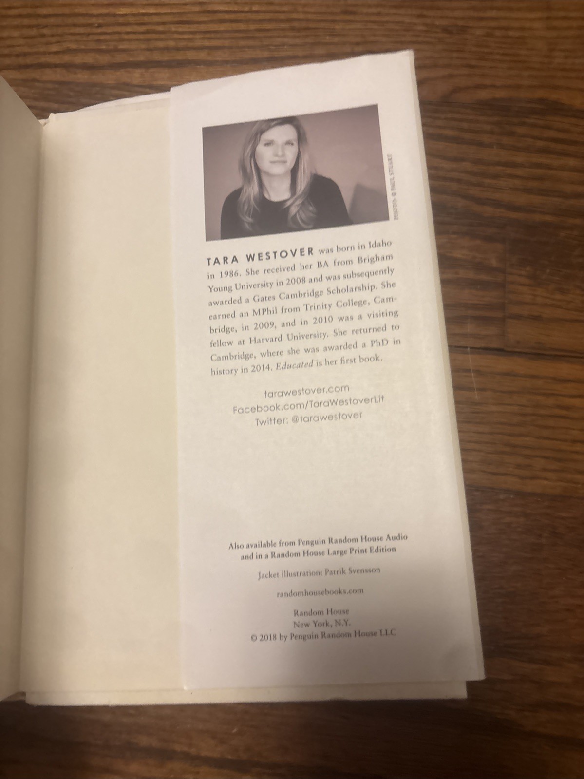 Educated : A Memoir by Tara Westover (2018, Hardcover)
