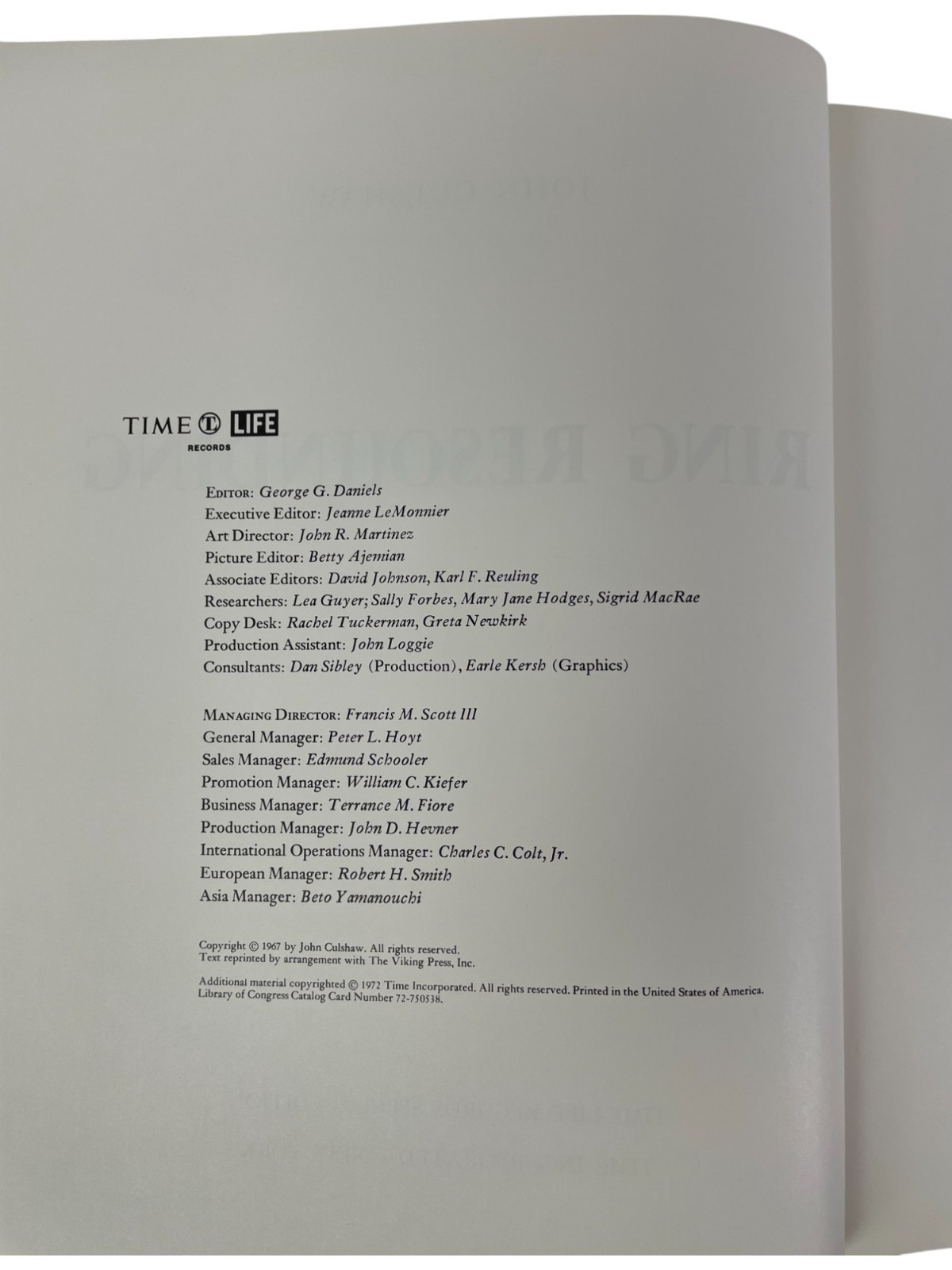 Time-Life Records Special Edition Hardcover Book Box Set