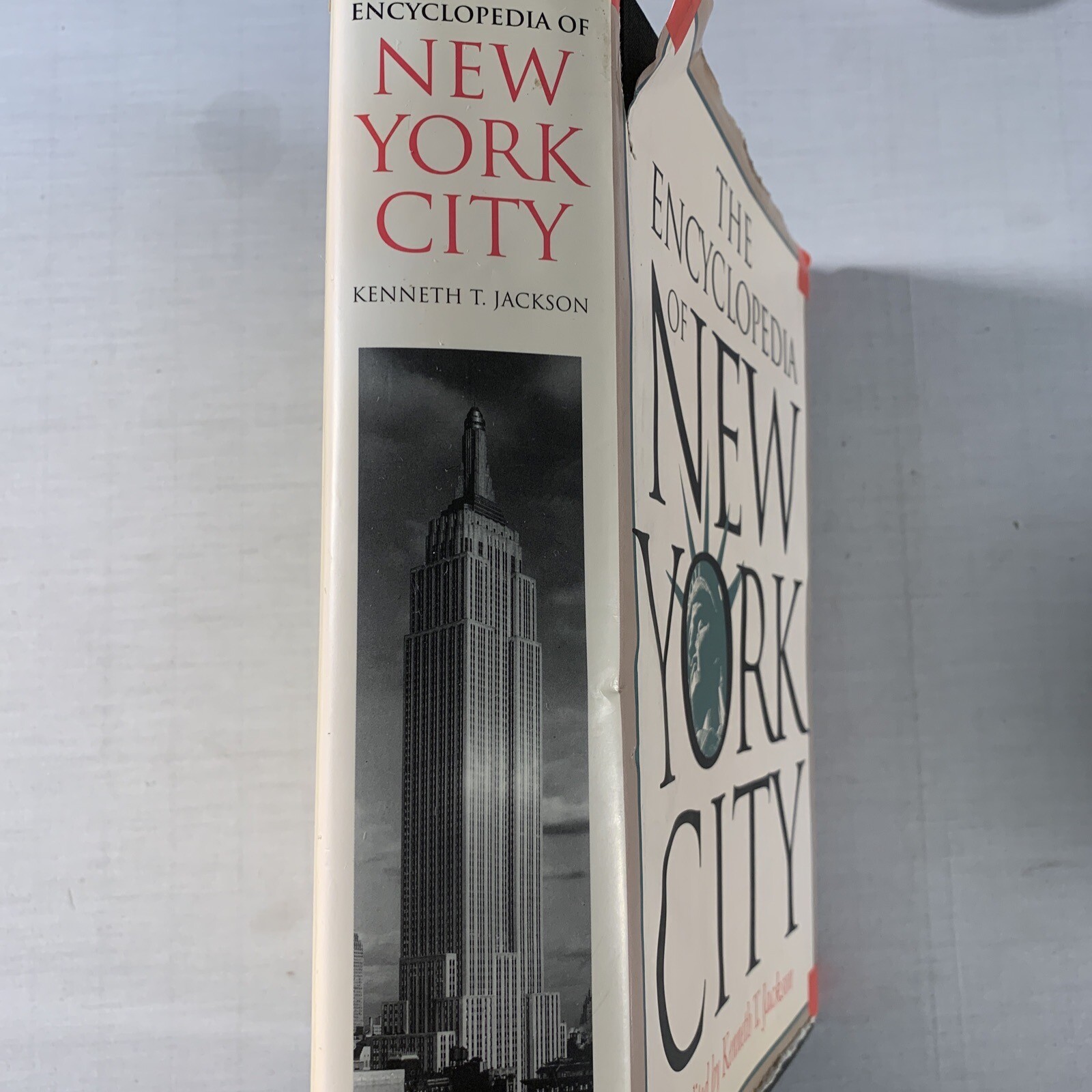The Encyclopedia of New York City by Kenneth T. Jackson 1995 Hardcover