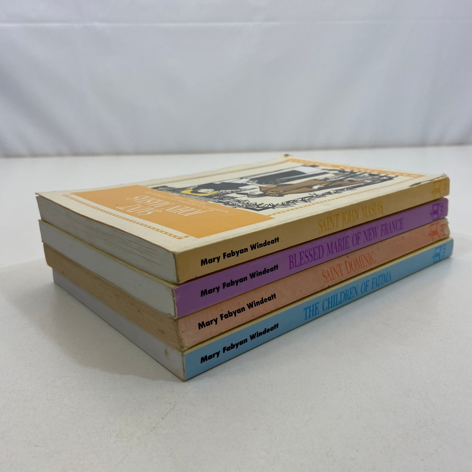 Mary Fabyan Windeatt 4 Book Lot Catholicism Saint John Masias Dominic Fatima TPB
