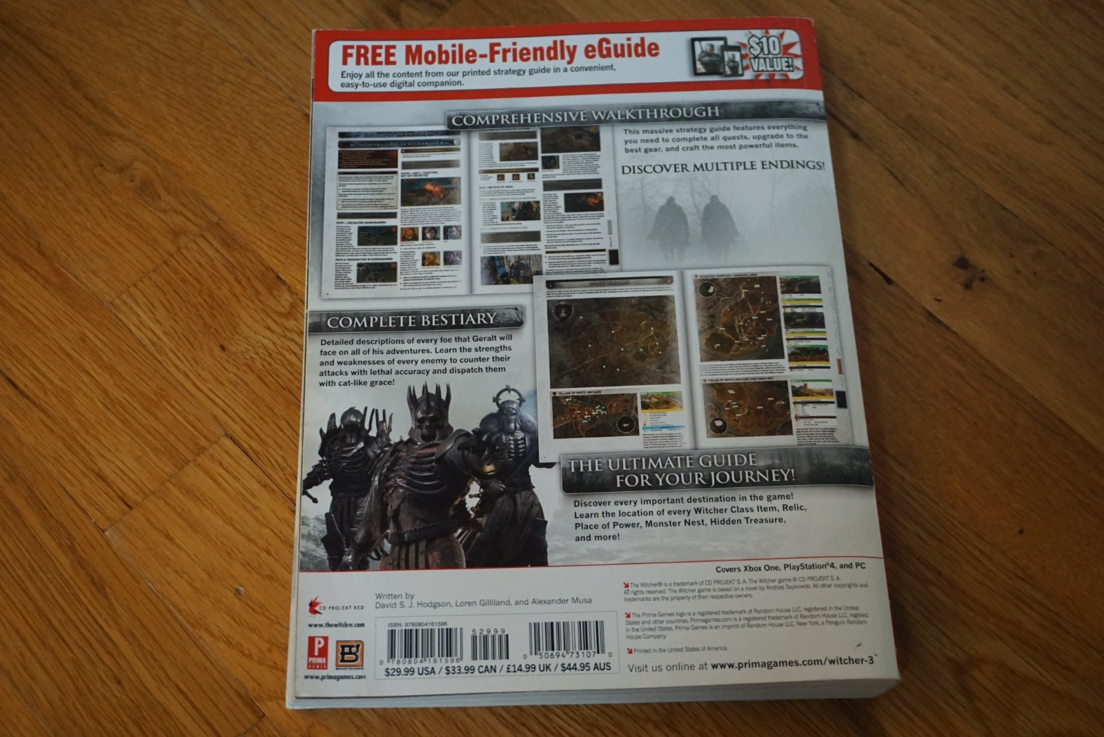 The Witcher 3: Wild Hunt Prima Official Game Guide Paperback