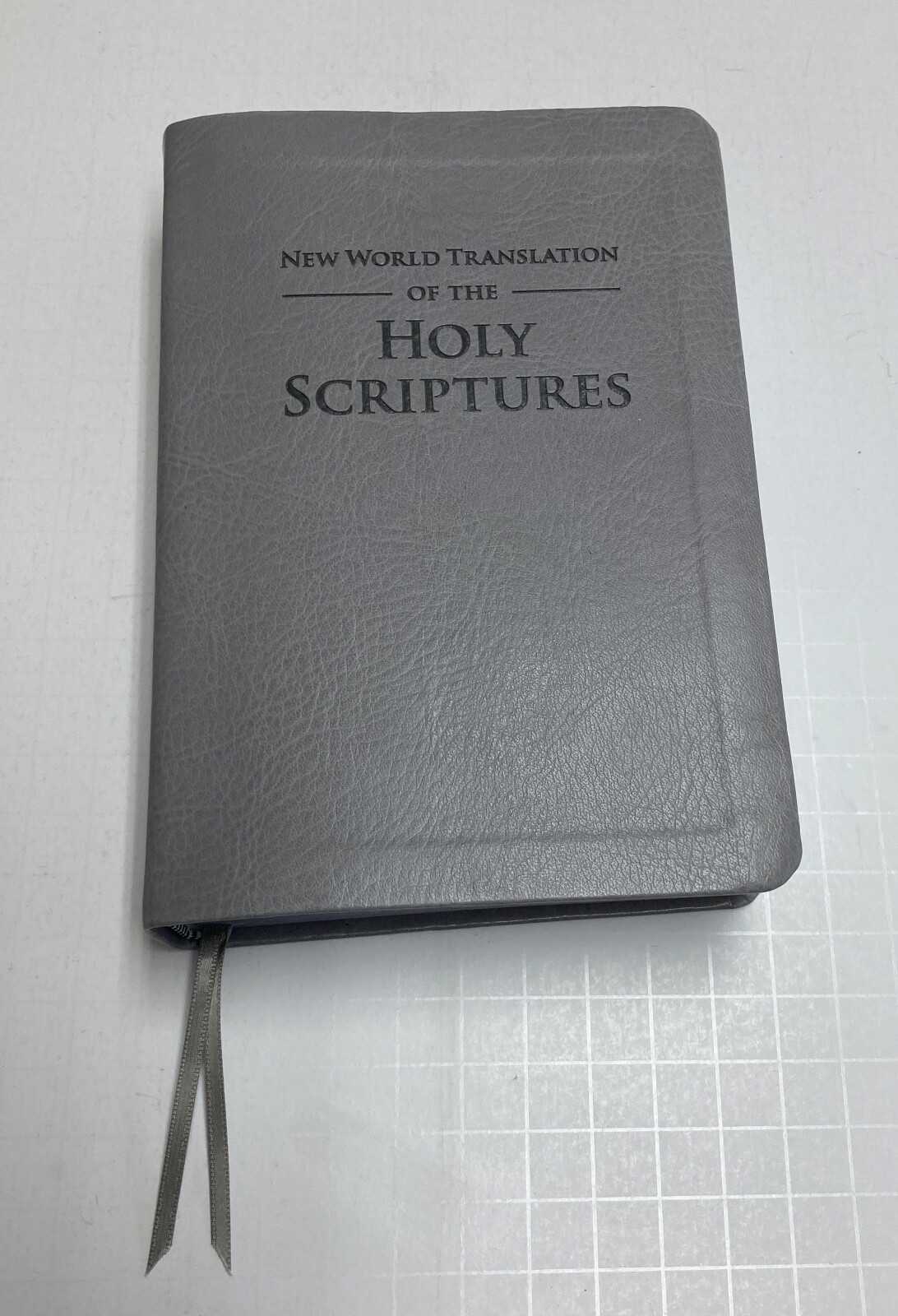 New World Translation of Holy Scriptures Bible 2015 Watchtower Grey Softcover