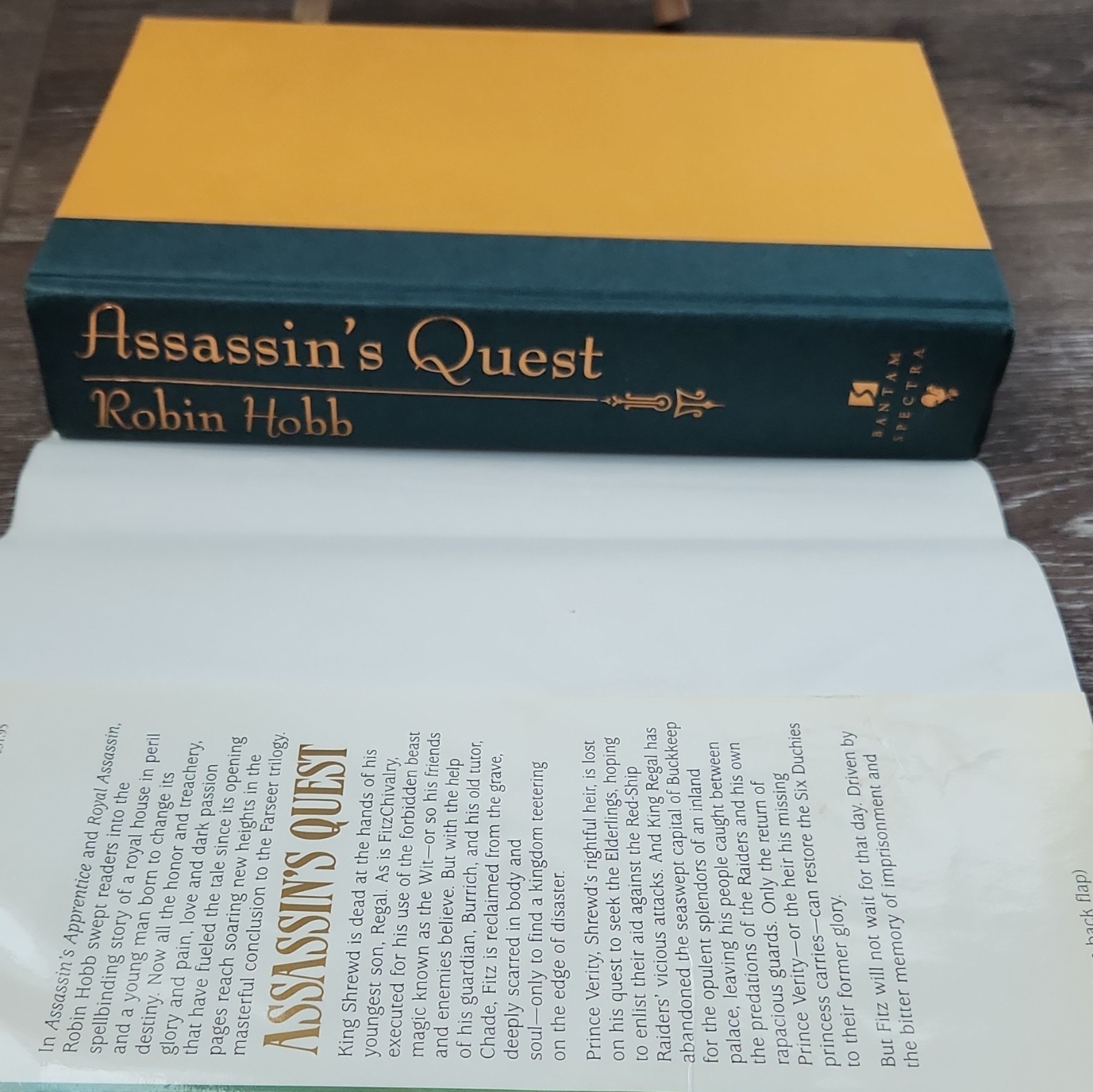 Assassin’s Quest by Robin Hobb 1997 Hardcover w/ DJ 1st First Edition Farseer
