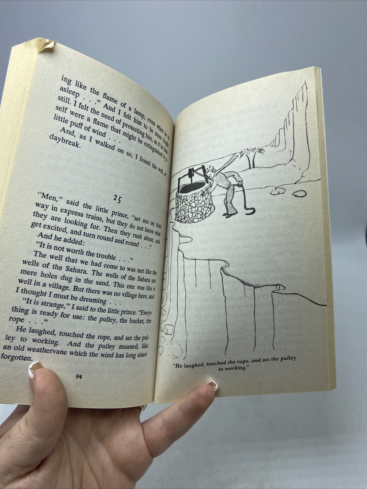 The Little Prince By Antoine de Saint Exupery Vintage Paperback 1943/1971