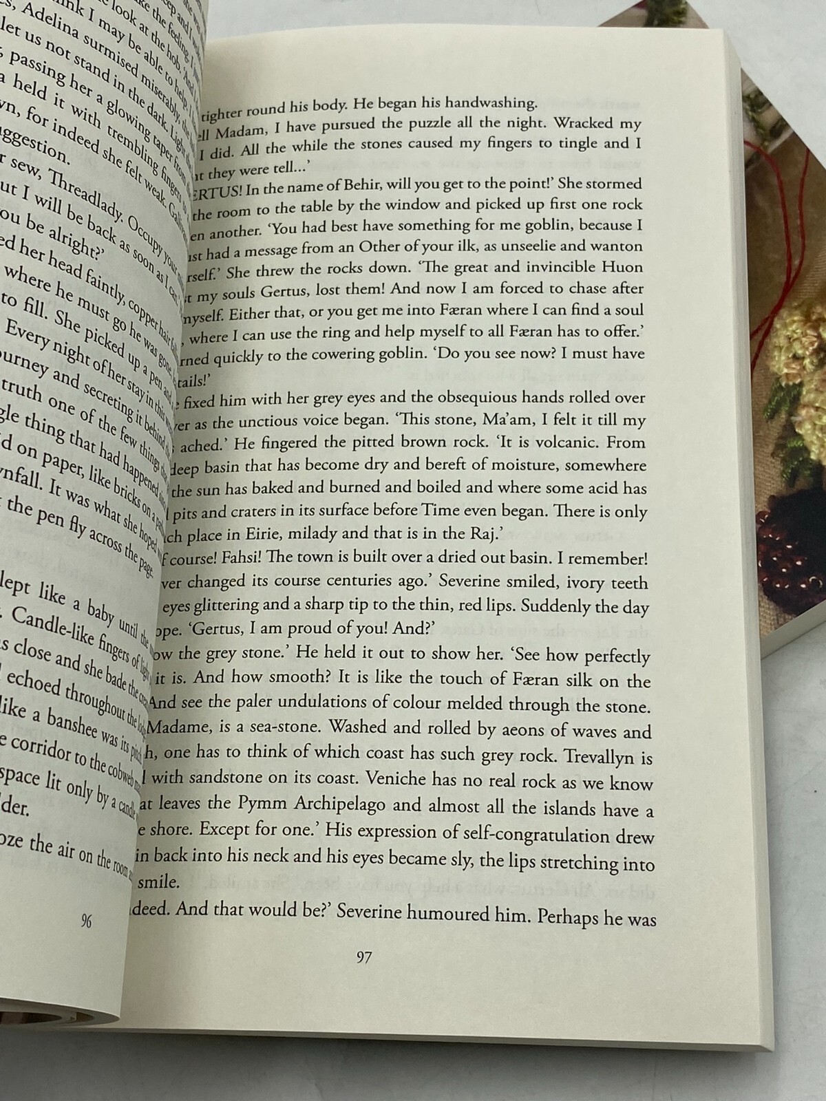 The Last Stitch and the Stumpwork Robe By Prue Batten FIRST EDITIONS