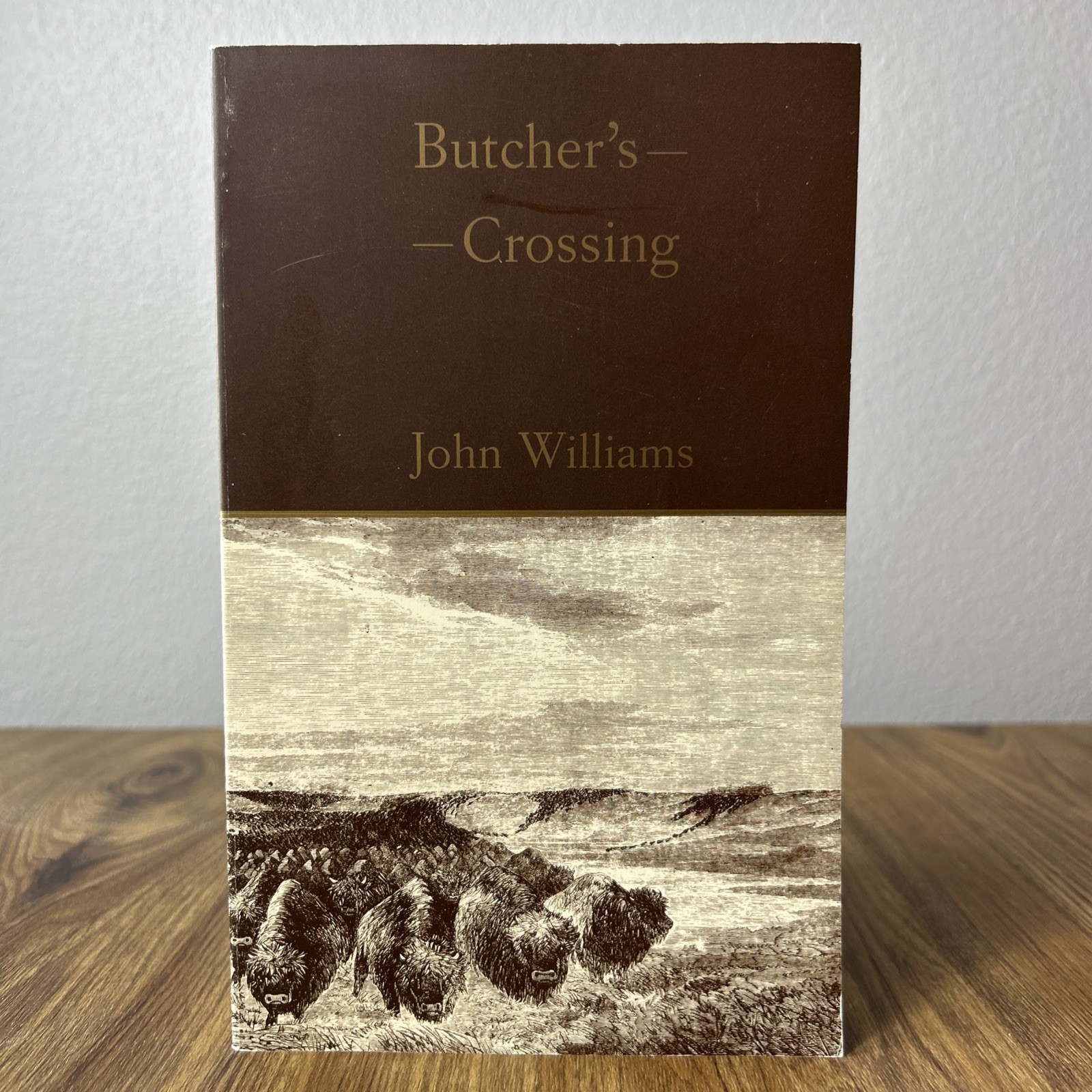 Butcher’s Crossing John Williams University of Arkansas 1988 Reprint Paperback