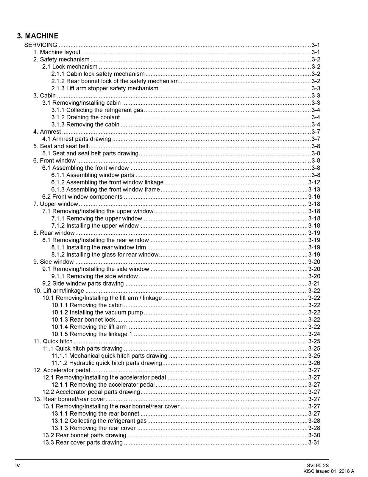 KUBOTA SVL95-2s COMPACT TRACK LDR WORSHOP MANUAL, SECURED – JACKET – XL FOLDOUTS