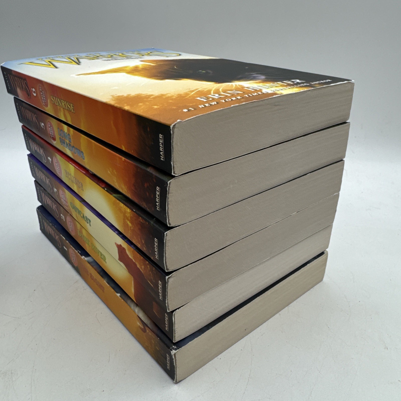 Warriors: Power of Three Box Set: Volumes 1 – 6 Paperback, by Hunter Erin